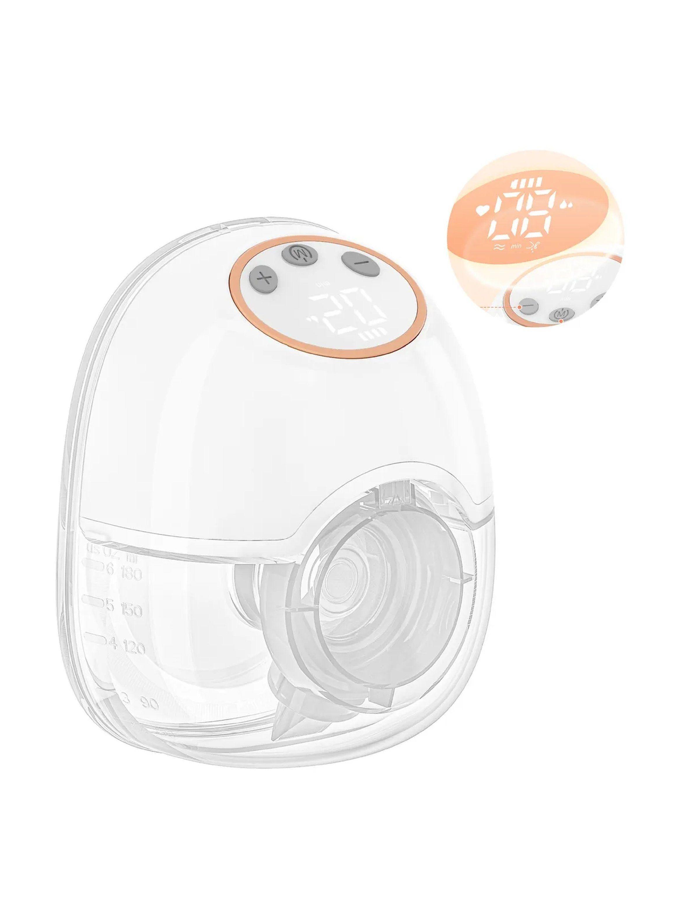 Extractor de Leche Eléctrico Pantalla LED Succión Ajustable-0