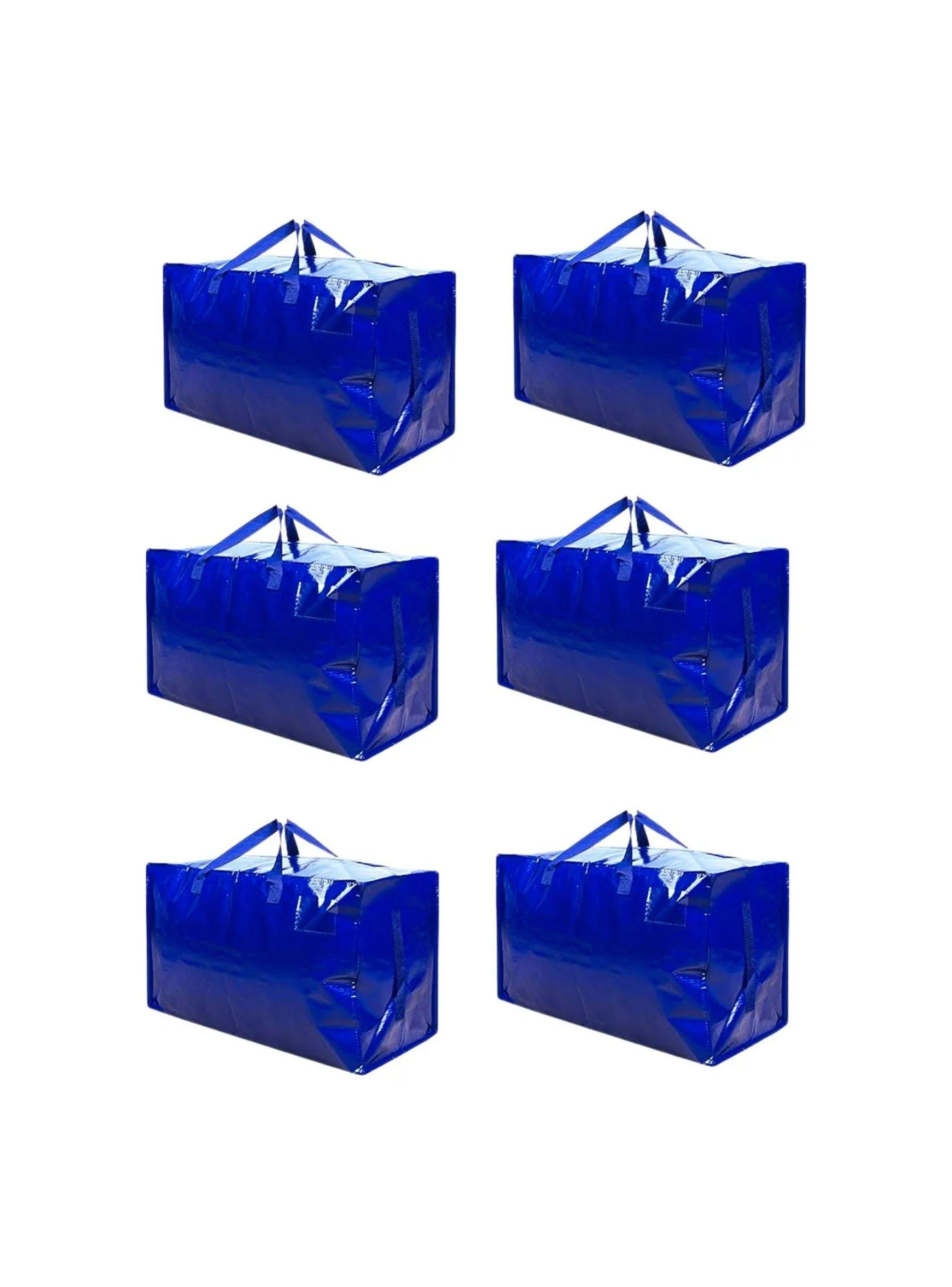 Bolsas de Almacenamiento Resistentes Al Agua 70x40x40 cm Pack de 6-0