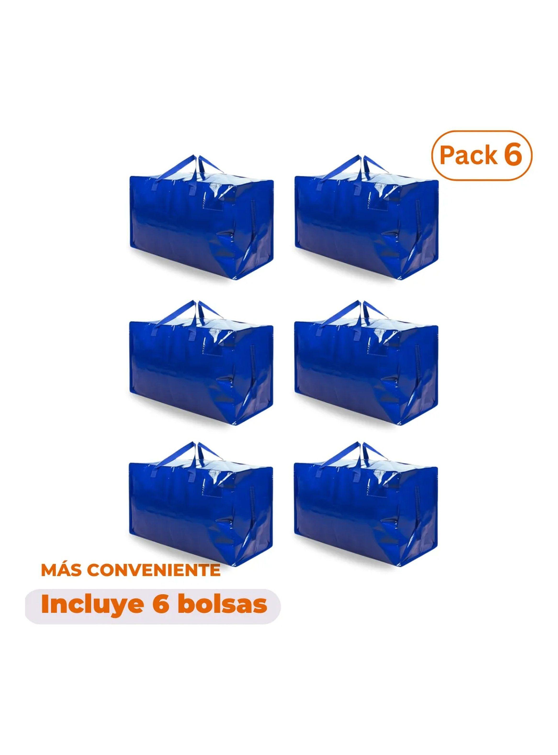 Bolsas de Almacenamiento Resistentes Al Agua 70x40x40 cm Pack de 6-2