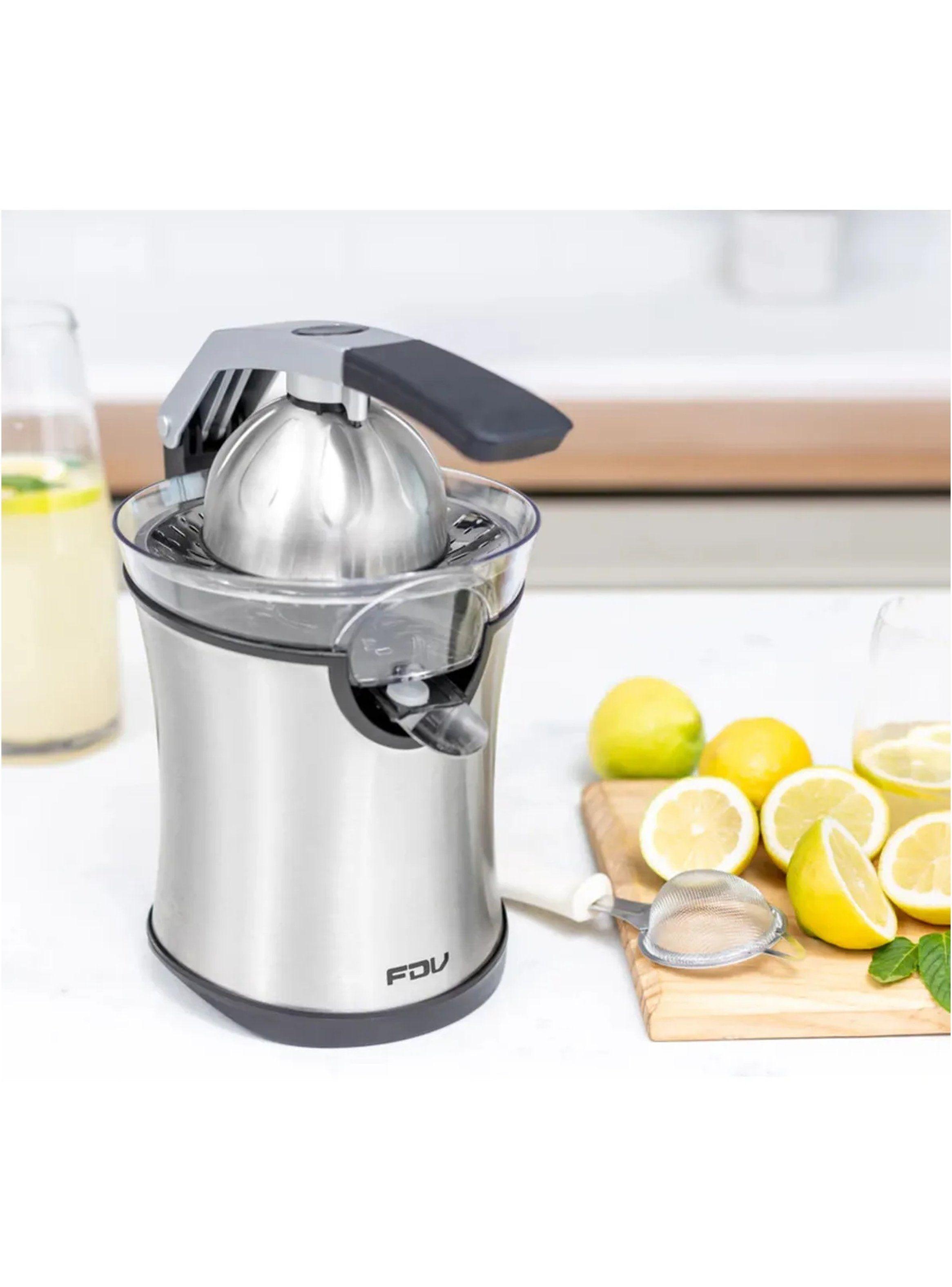 Exprimidor de Jugo Acero Inoxidable Manual Prensa Profesional-3