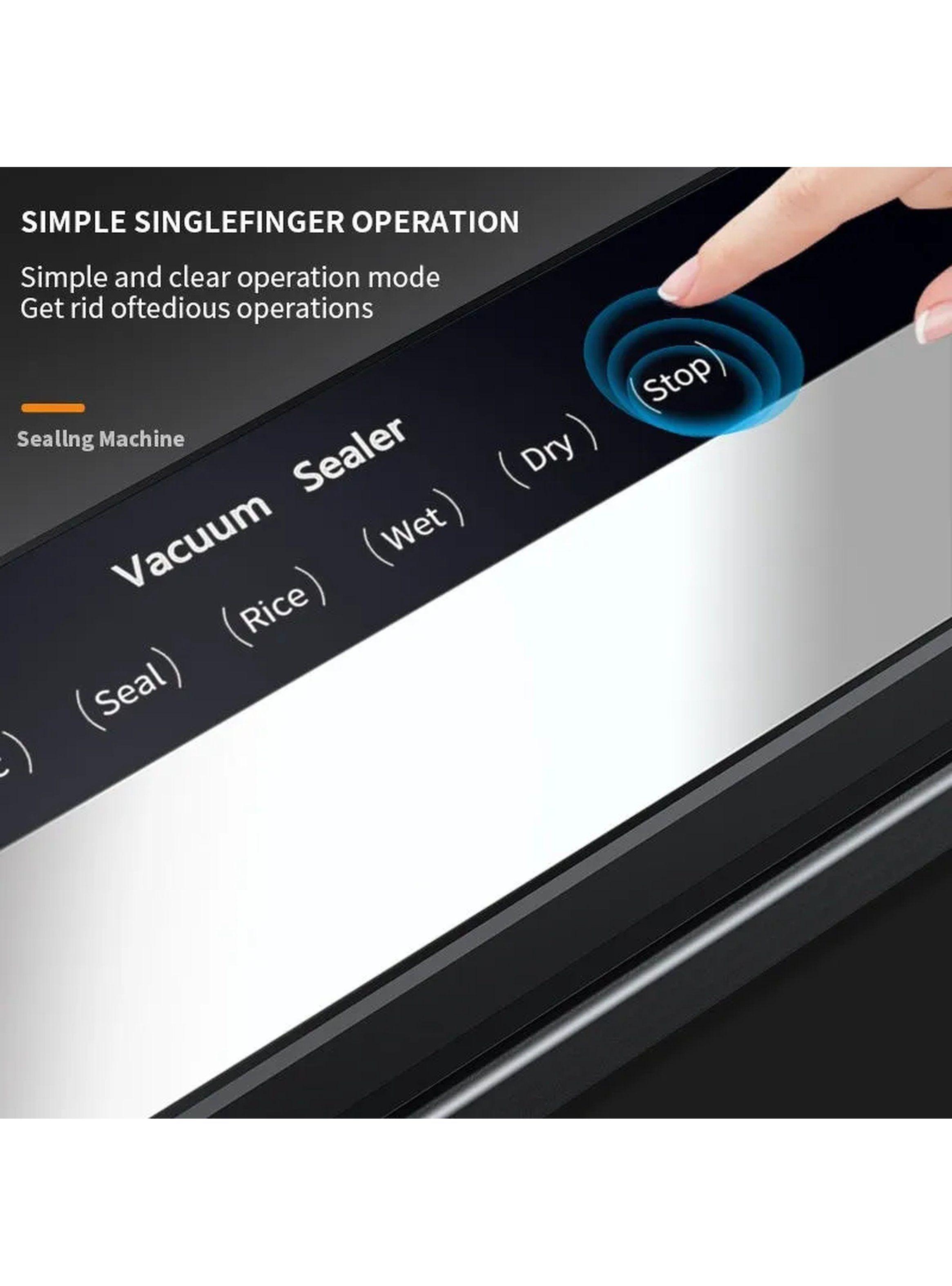 Selladora al Vacío Automática | Compacta Portátil 35.6 cm-5