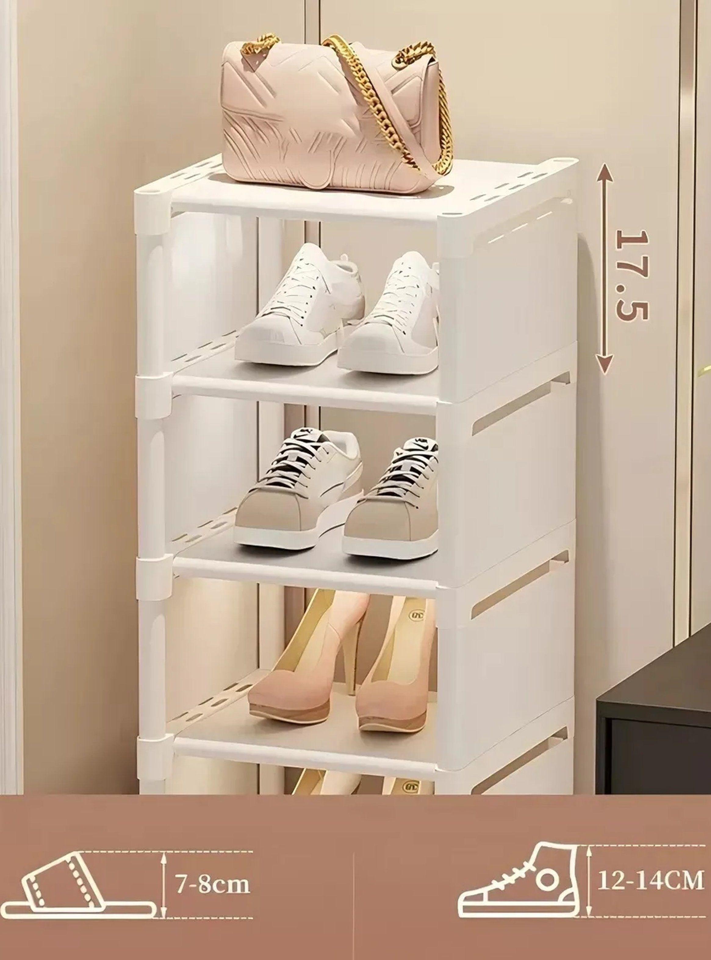 Organizador Zapatos 8 Niveles Negro 42x26x124cm-5