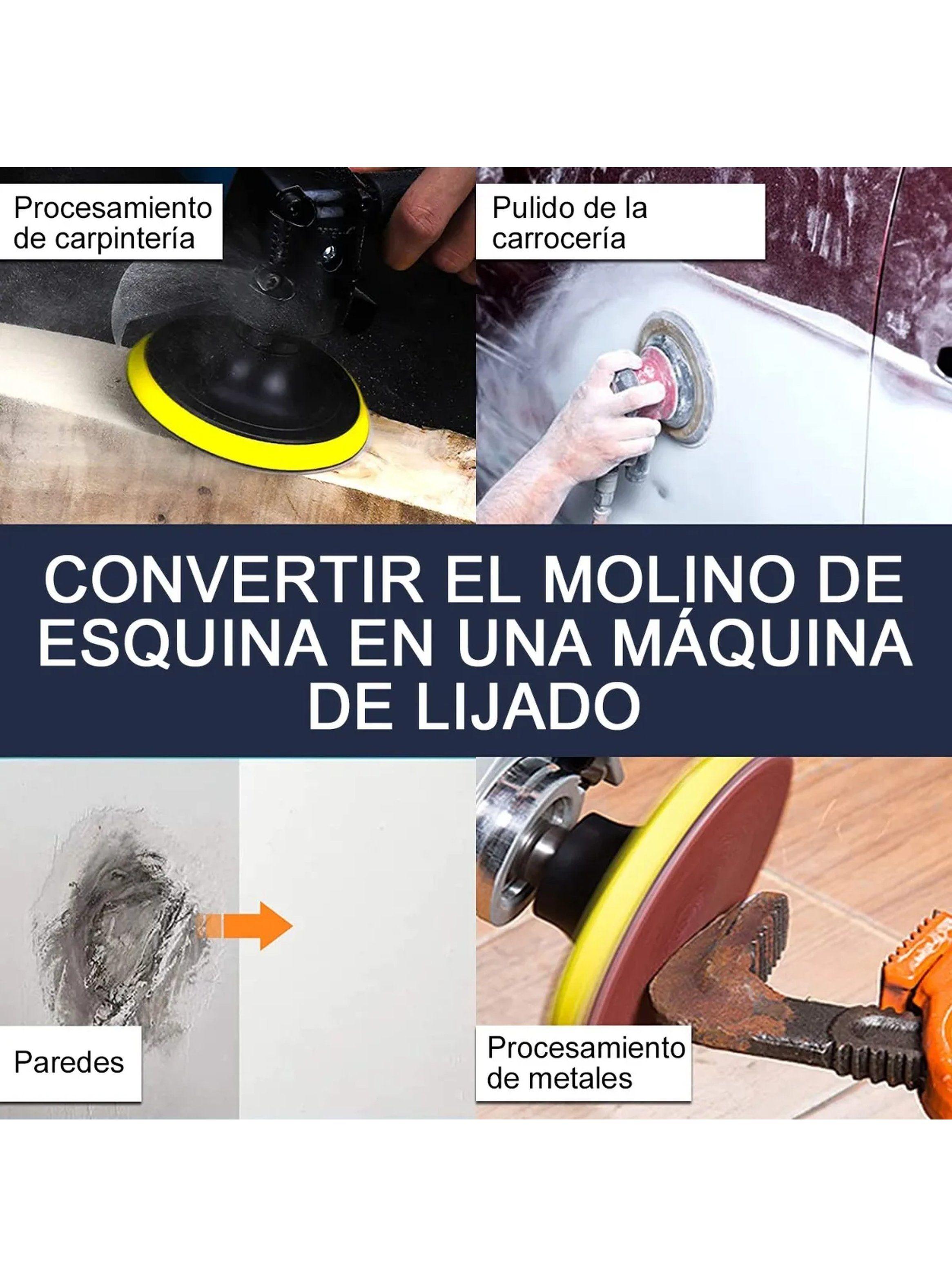 Discos de Lijado 102 Piezas Diferentes Granos con Placa de Molienda M14-4