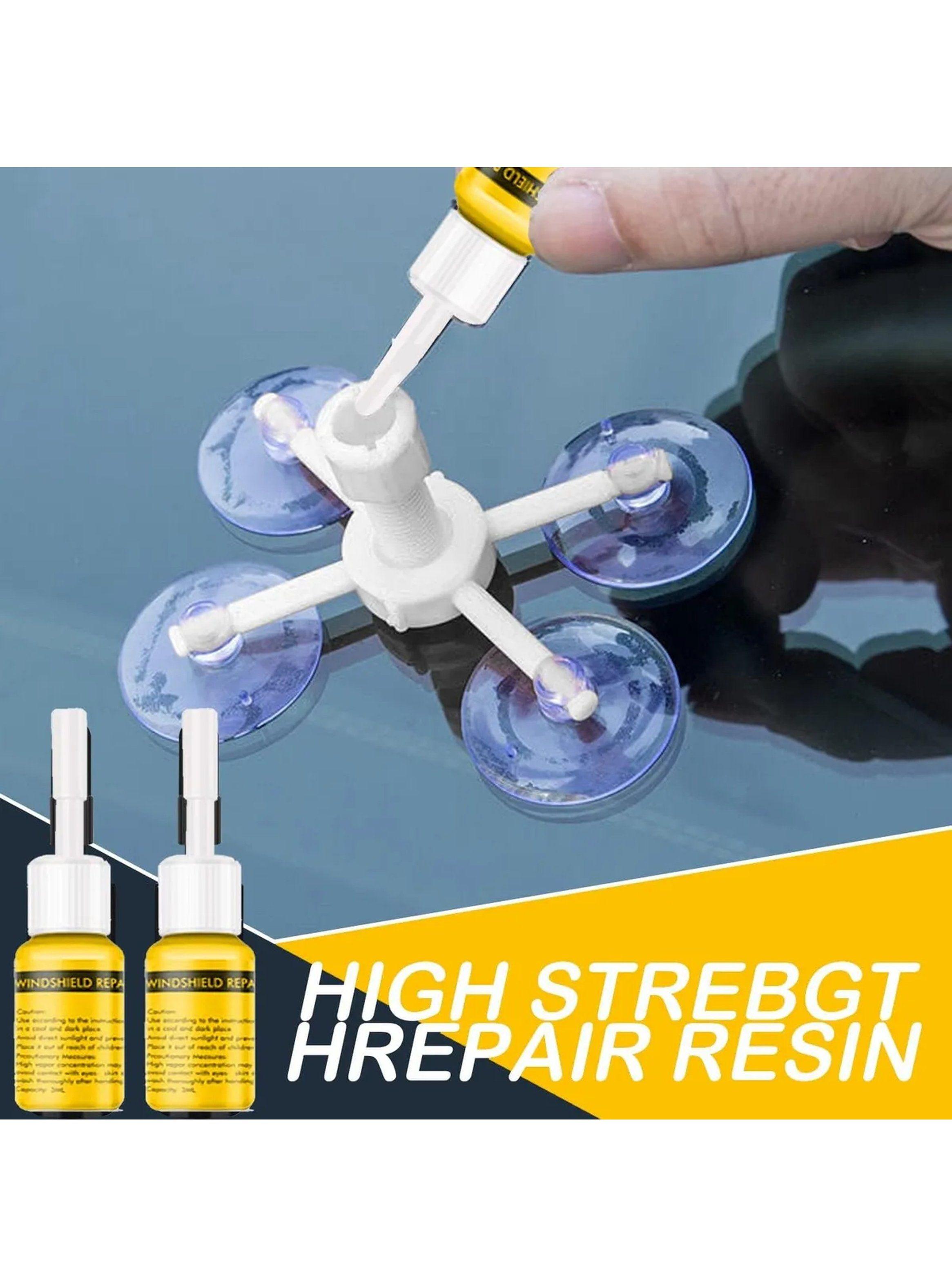 Kit de Reparación de Parabrisas Daños Menores Plexiglass Automóviles-5