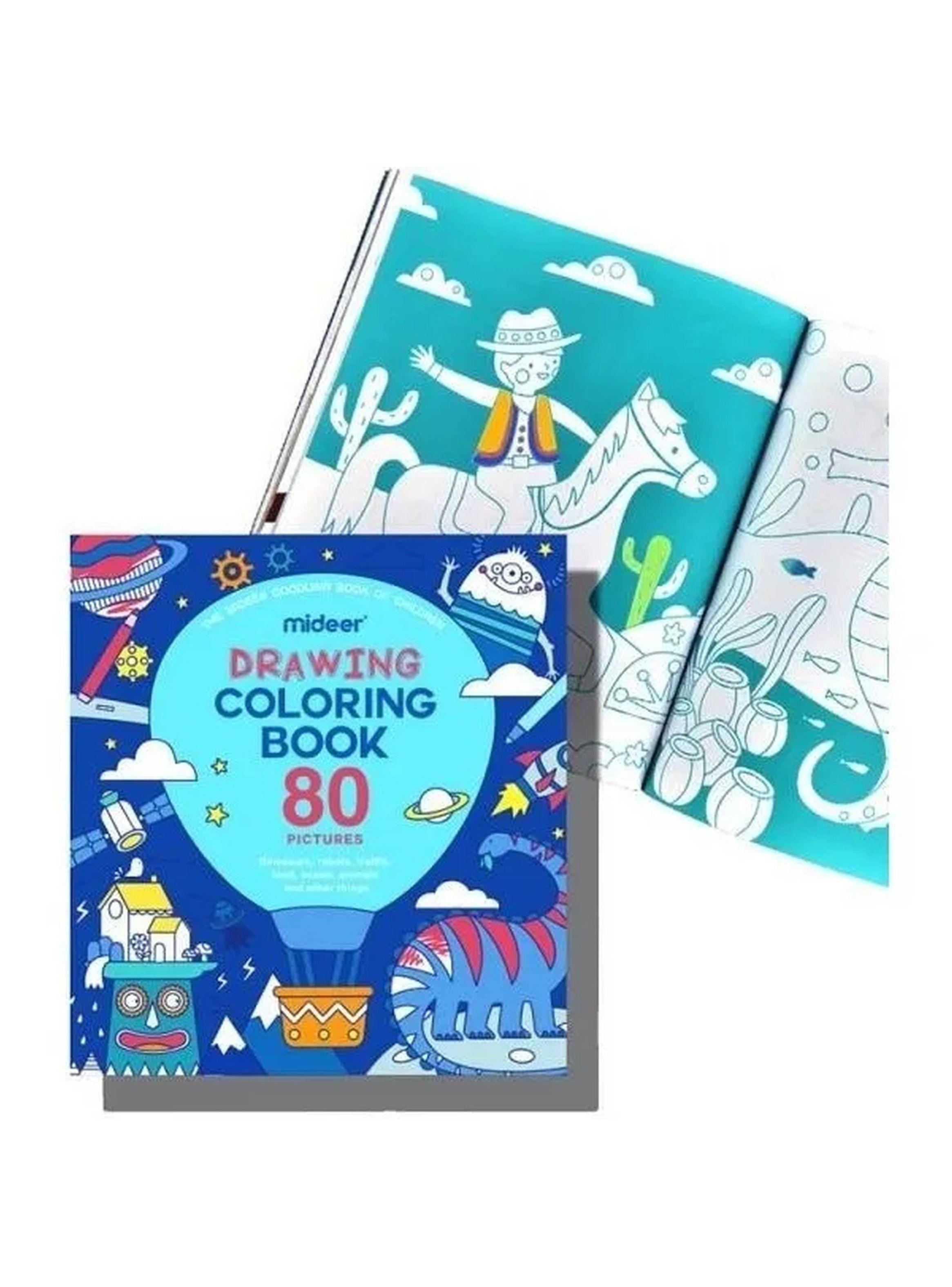 Libro Para Colorear Infantil 80 Dibujos 3+ Años-0