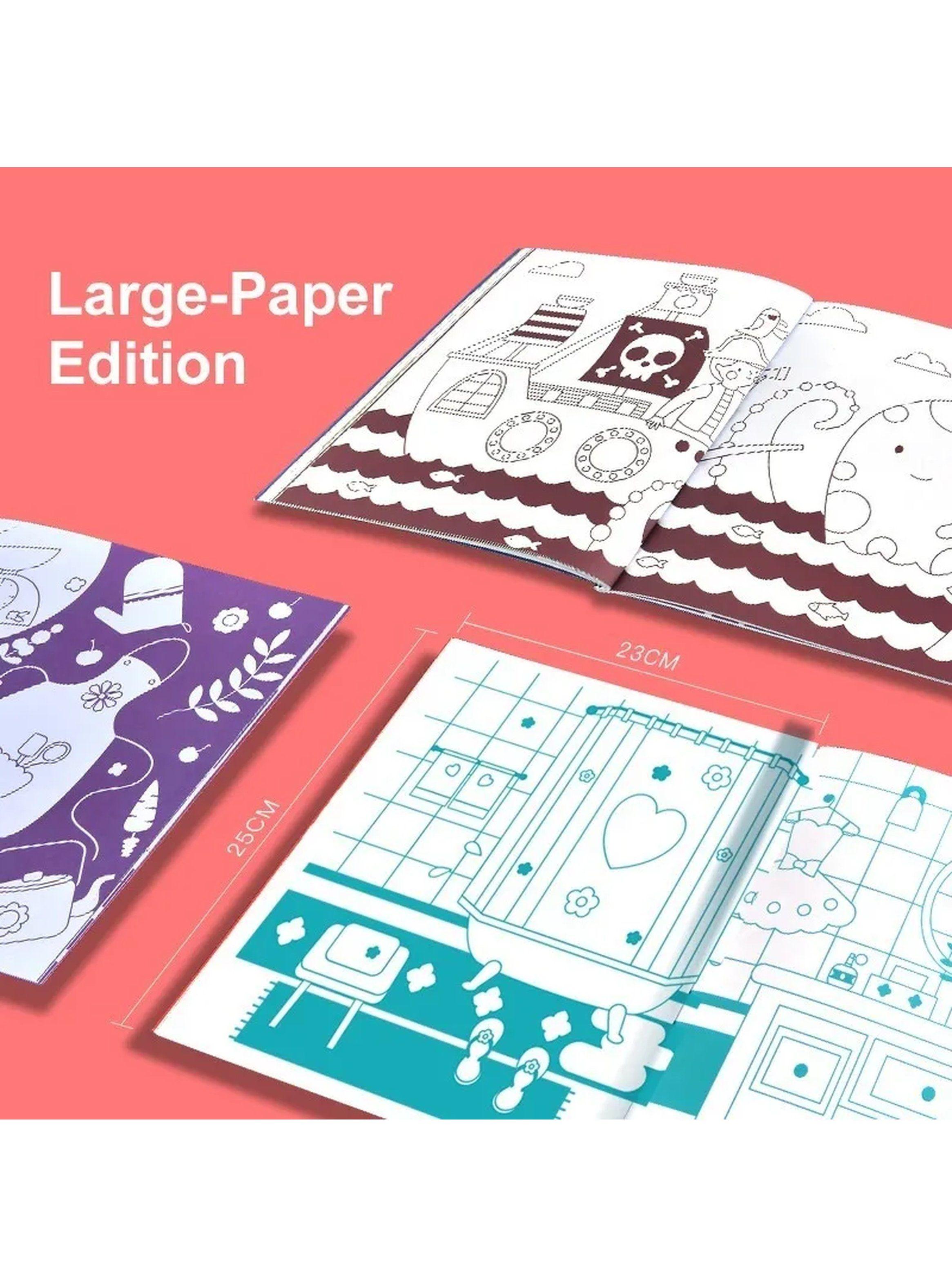 Libro Para Colorear Infantil 80 Dibujos 3+ Años-4