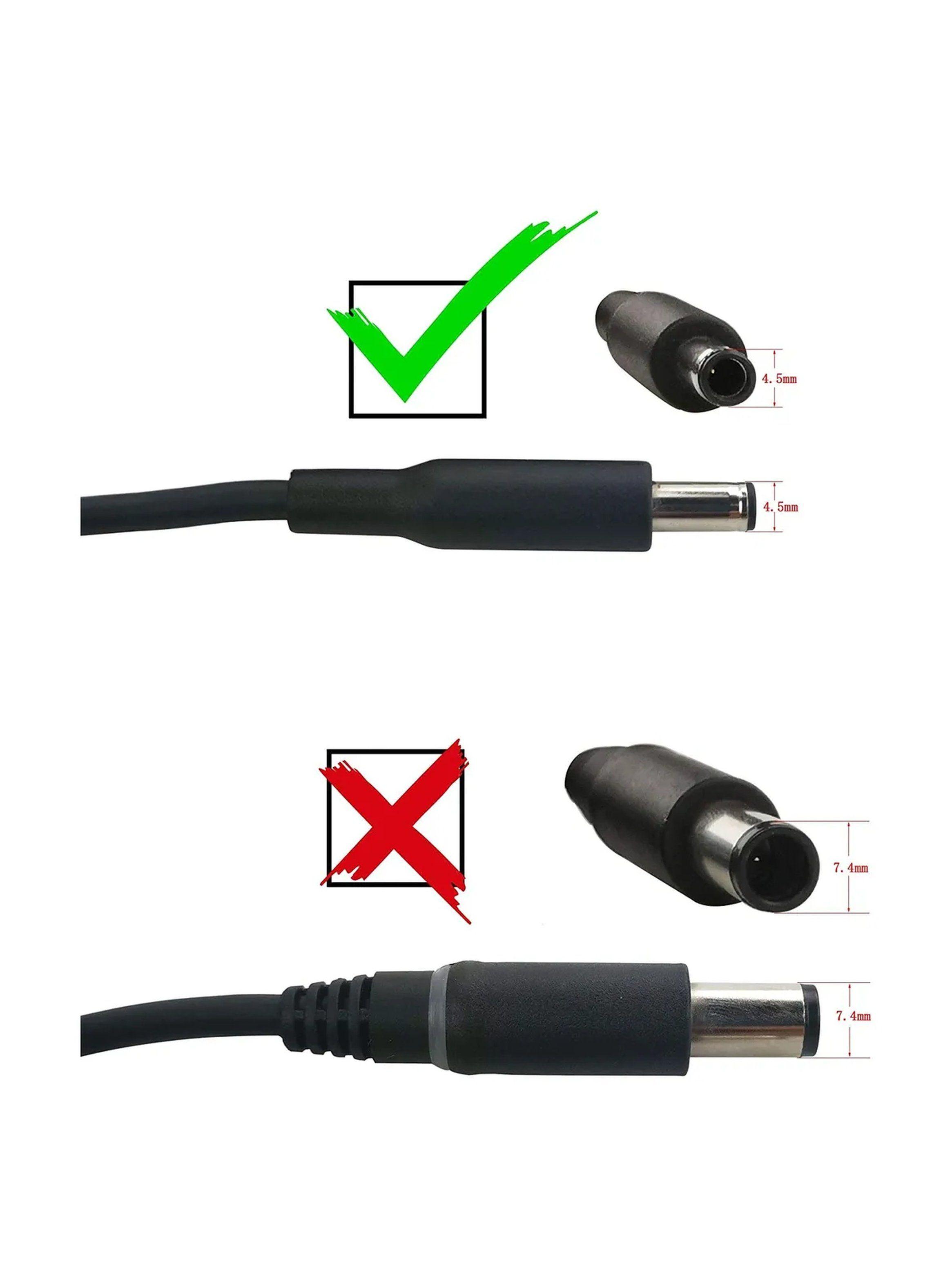 Cargador para Notebook 19.5V 3.34A 65W Conector 4.5x3.0mm-4