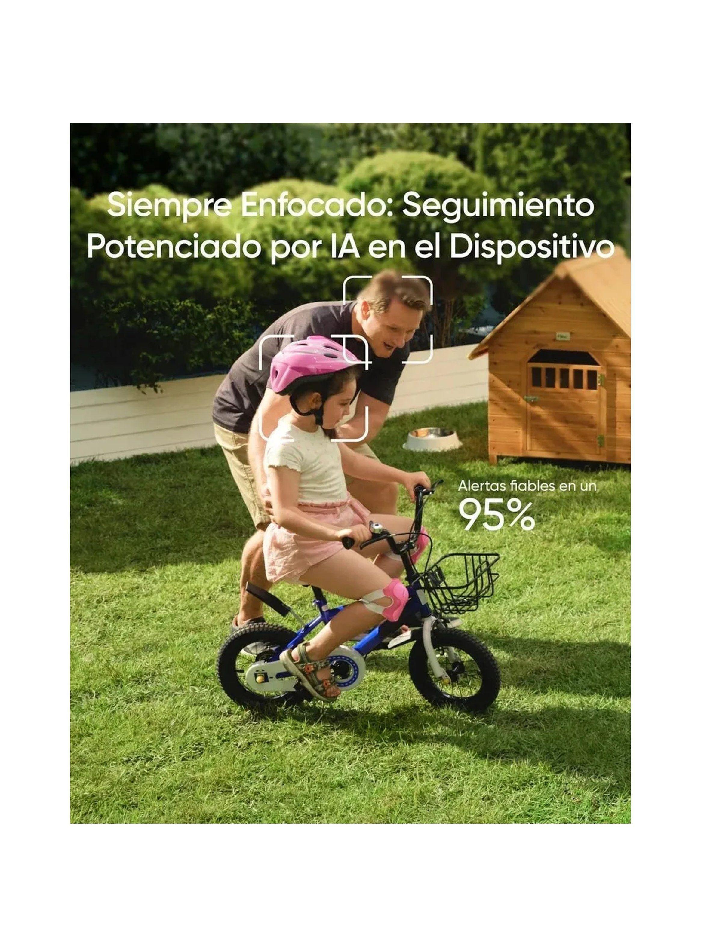 Cámara de Seguridad Exterior IA Zoom Híbrido 8× Resolución 3K-2