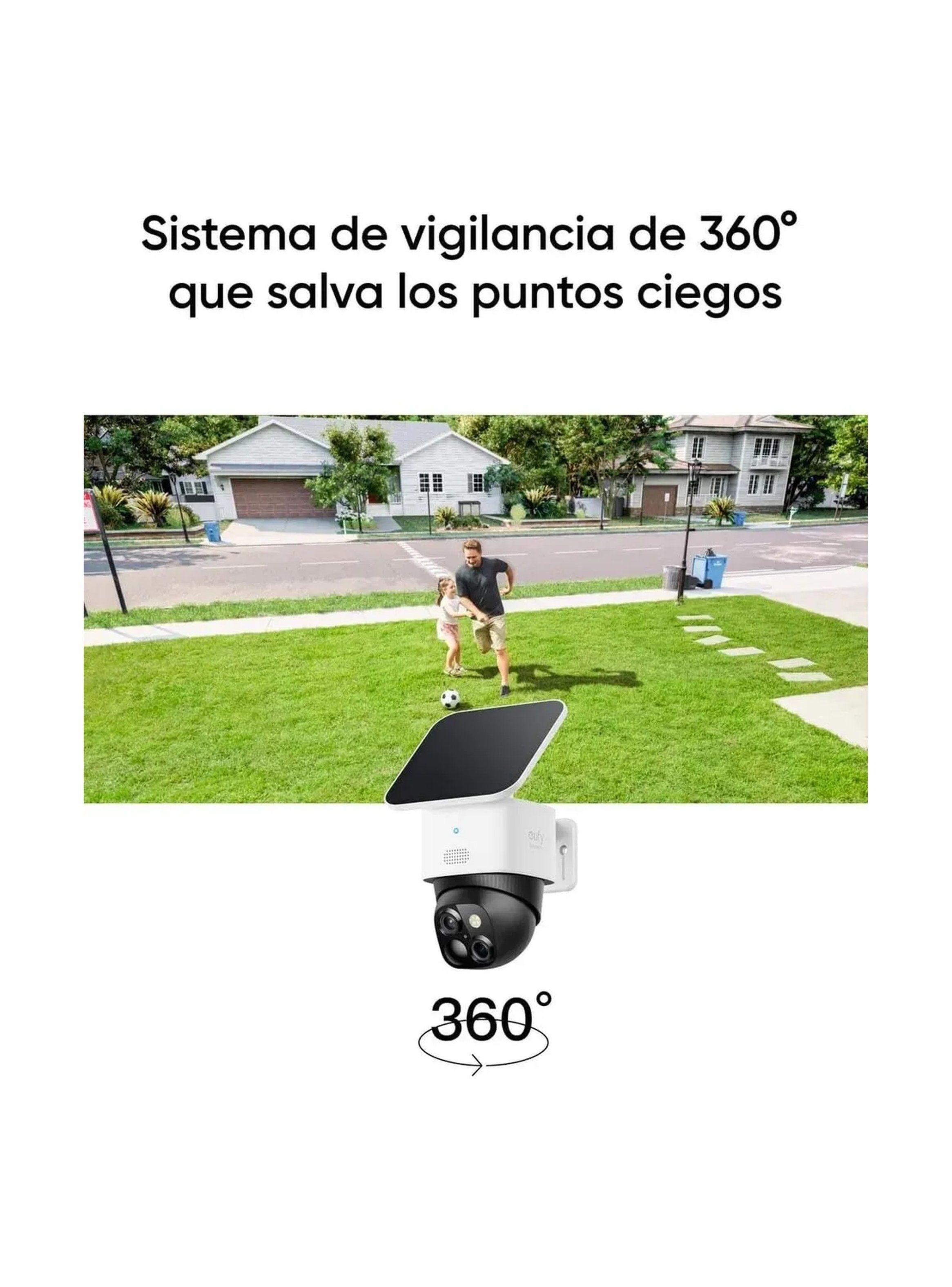 Cámara de Seguridad Exterior IA Zoom Híbrido 8× Resolución 3K-5