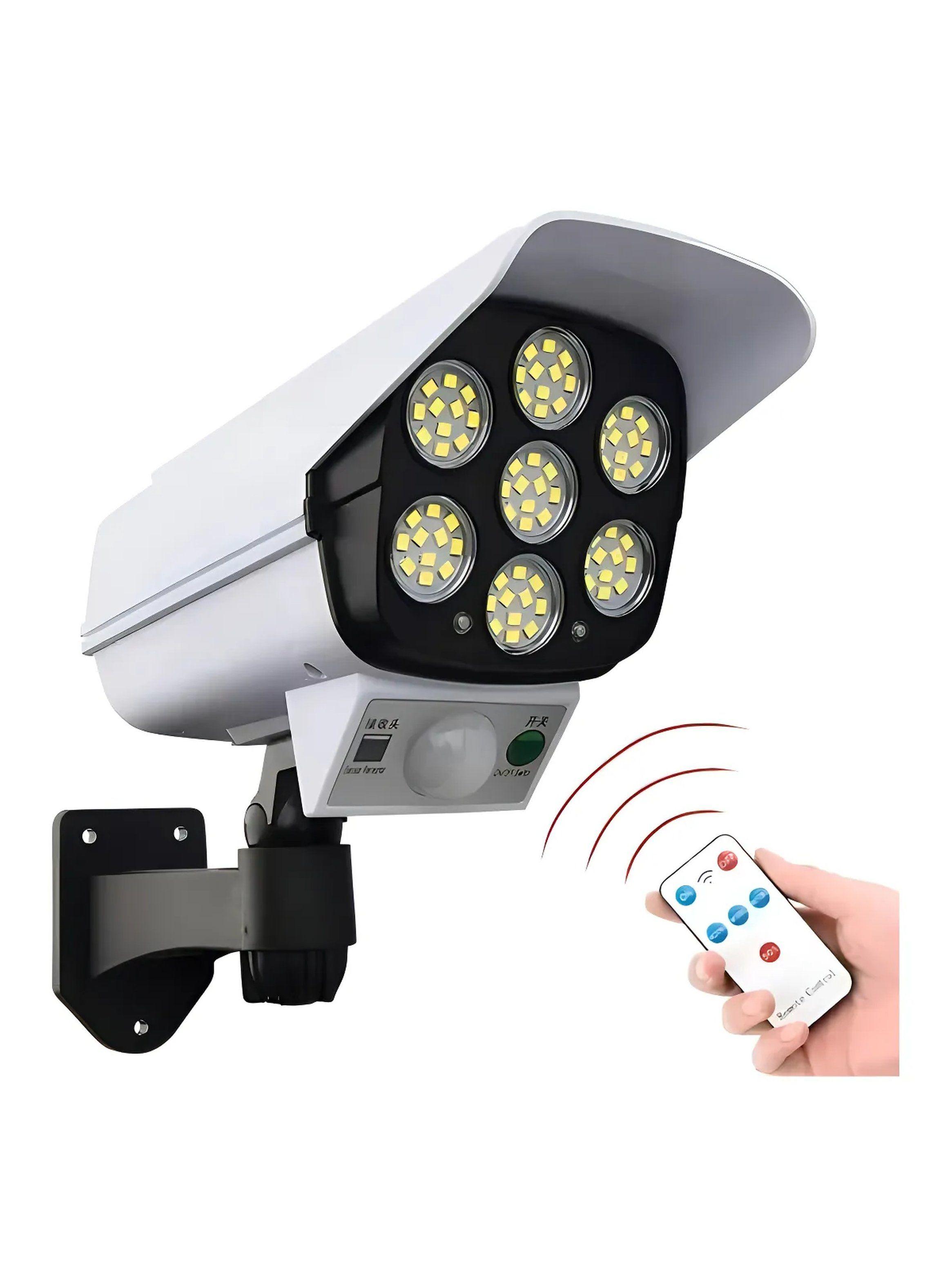 Luz Solar LED Exterior con Sensor de Movimiento y Control Remoto-0