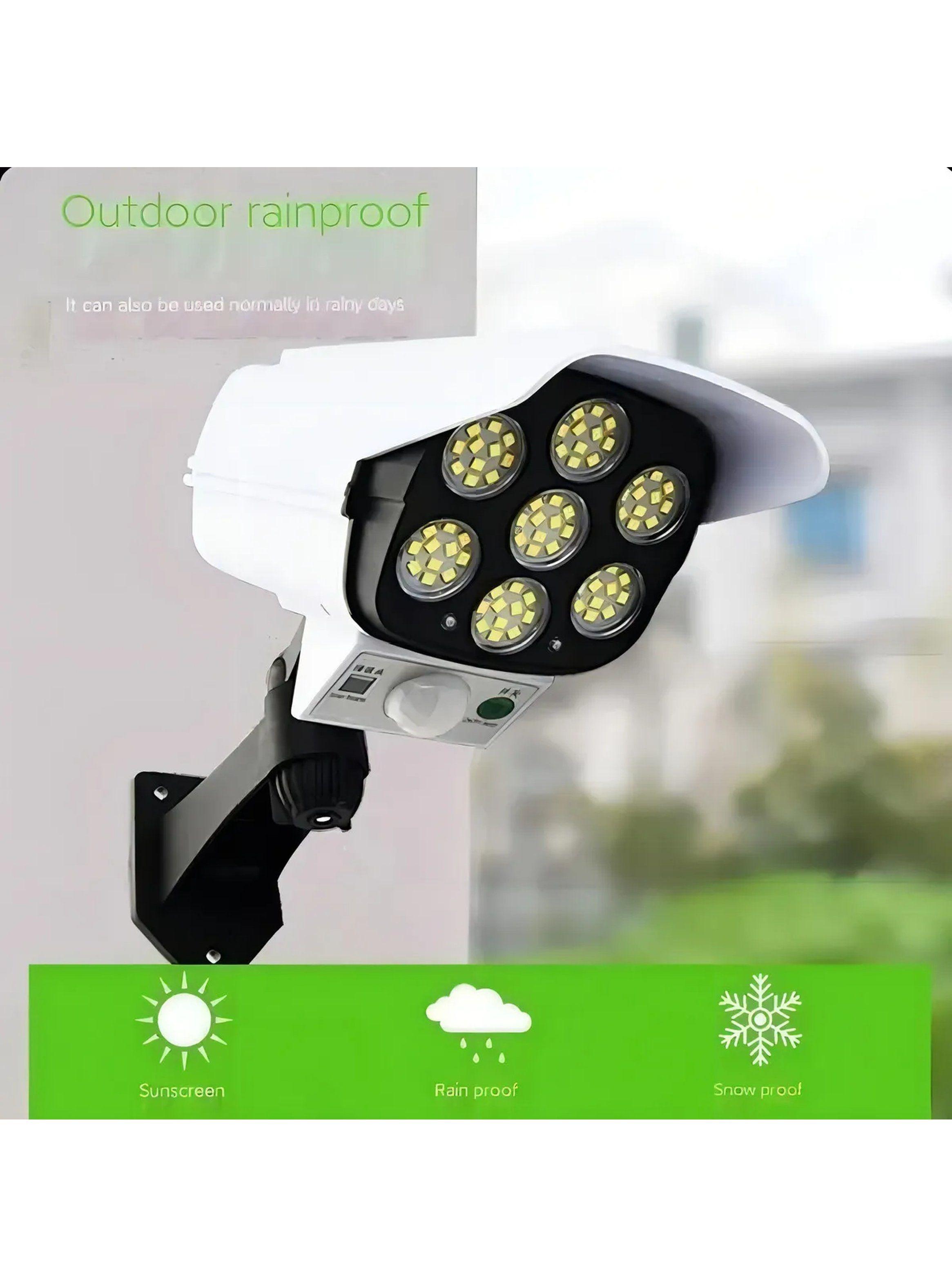Luz Solar LED Exterior con Sensor de Movimiento y Control Remoto-3