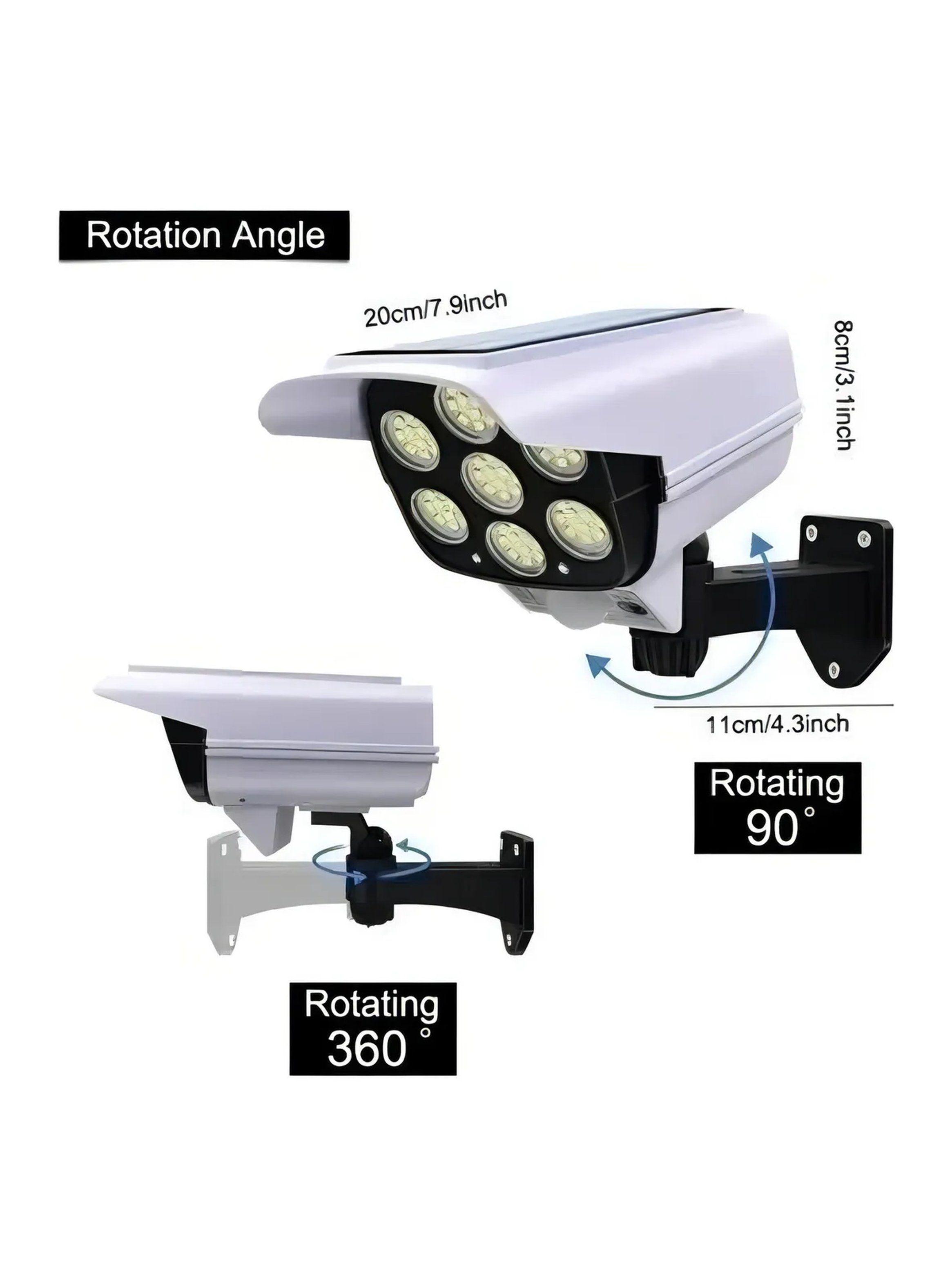 Luz Solar LED Exterior con Sensor de Movimiento y Control Remoto-8