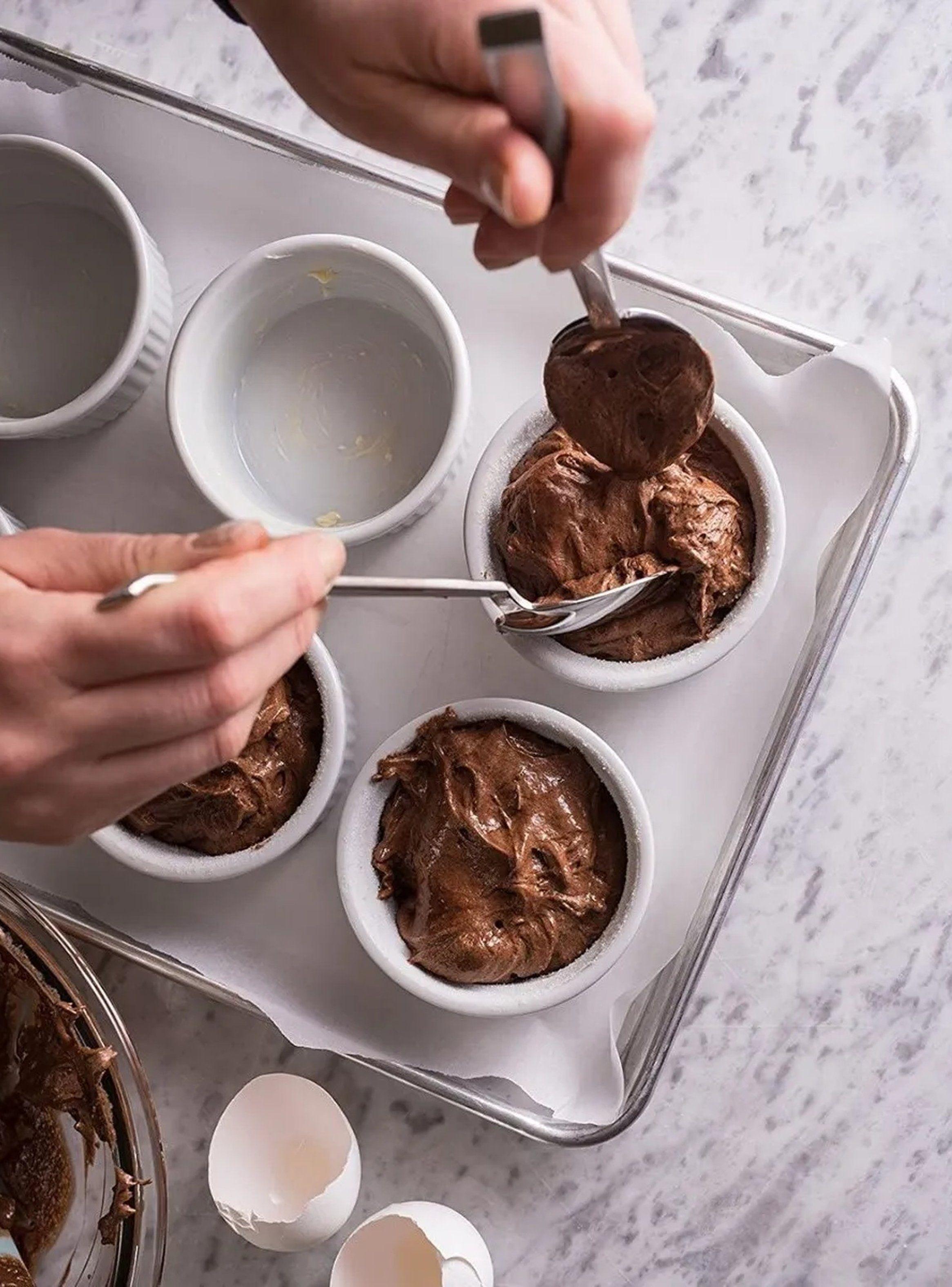 Set De Ramequines De Cerámica Blanca 10 cm-5