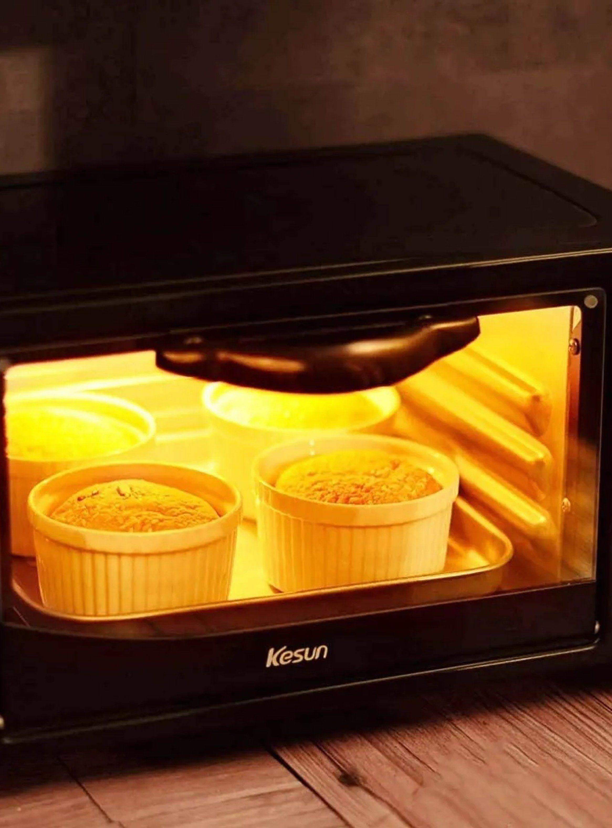 Set De Ramequines De Cerámica Blanca 10 cm-6