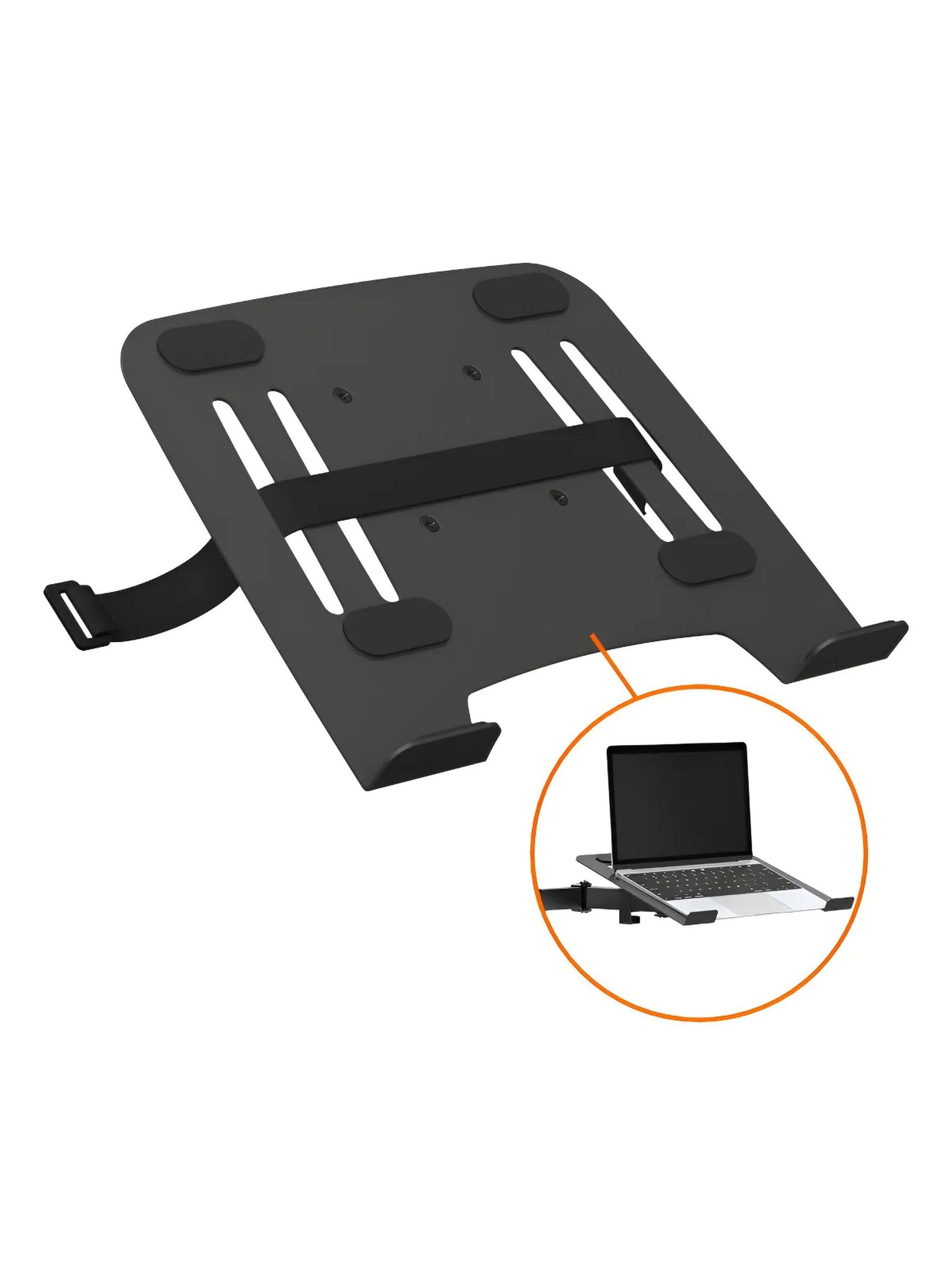 Bandeja Para Soporte VESA Universal Ajustable Negro-0