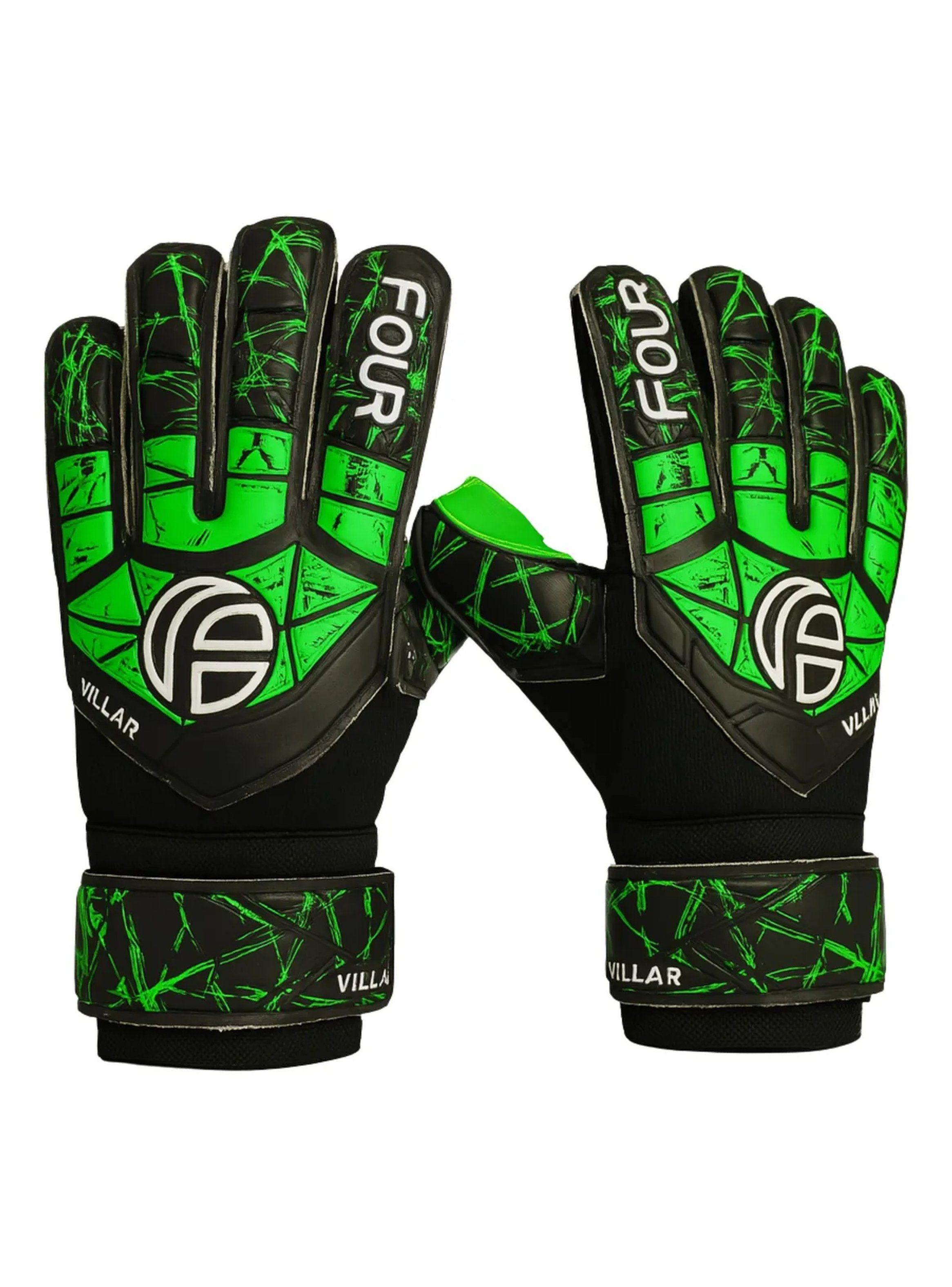 Guantes de Arquero Profesional Látex Antideslizante Verde-0