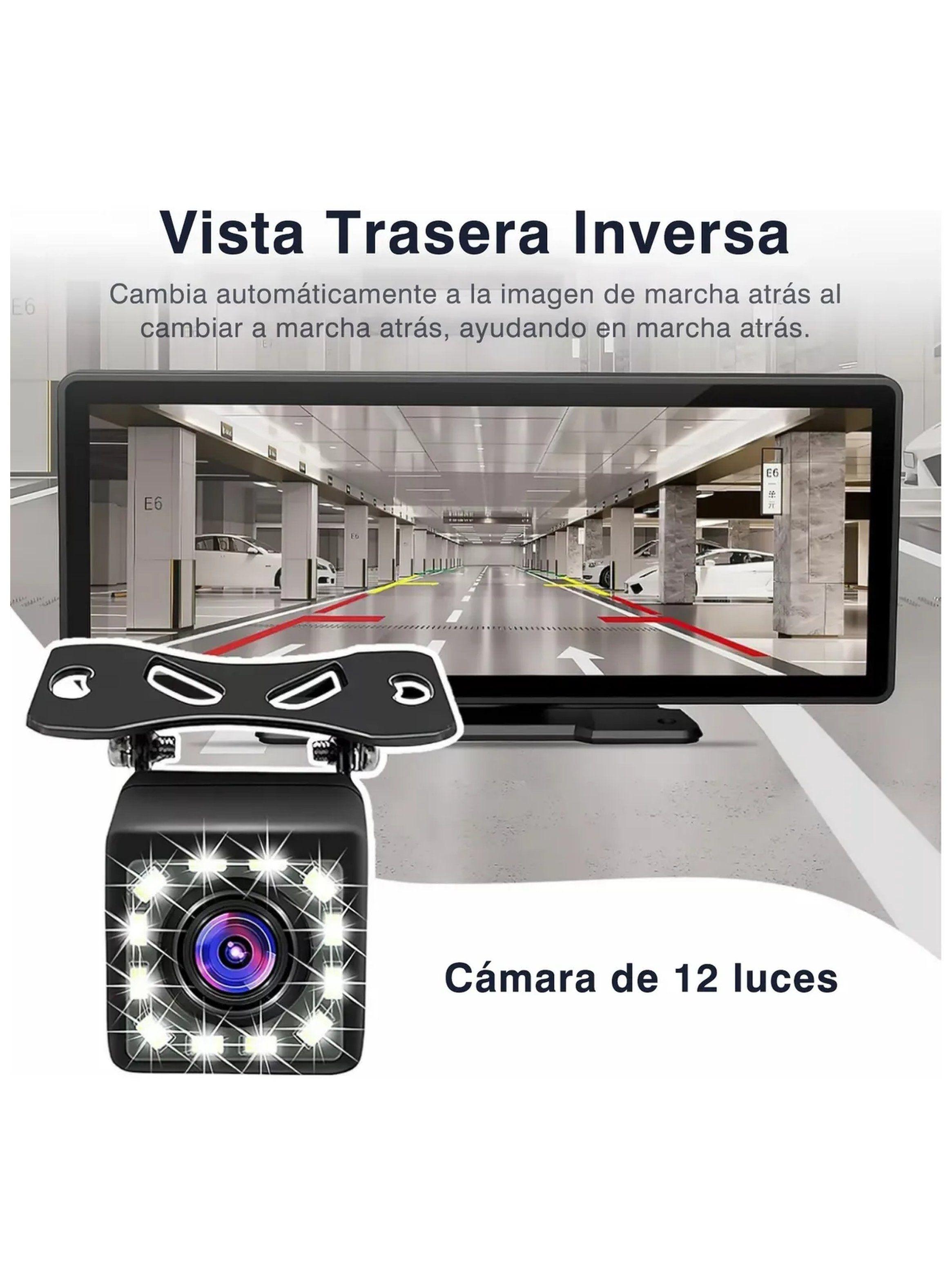 Pantalla GPS para Auto CarPlay y Android Auto 10” Control de Voz-1