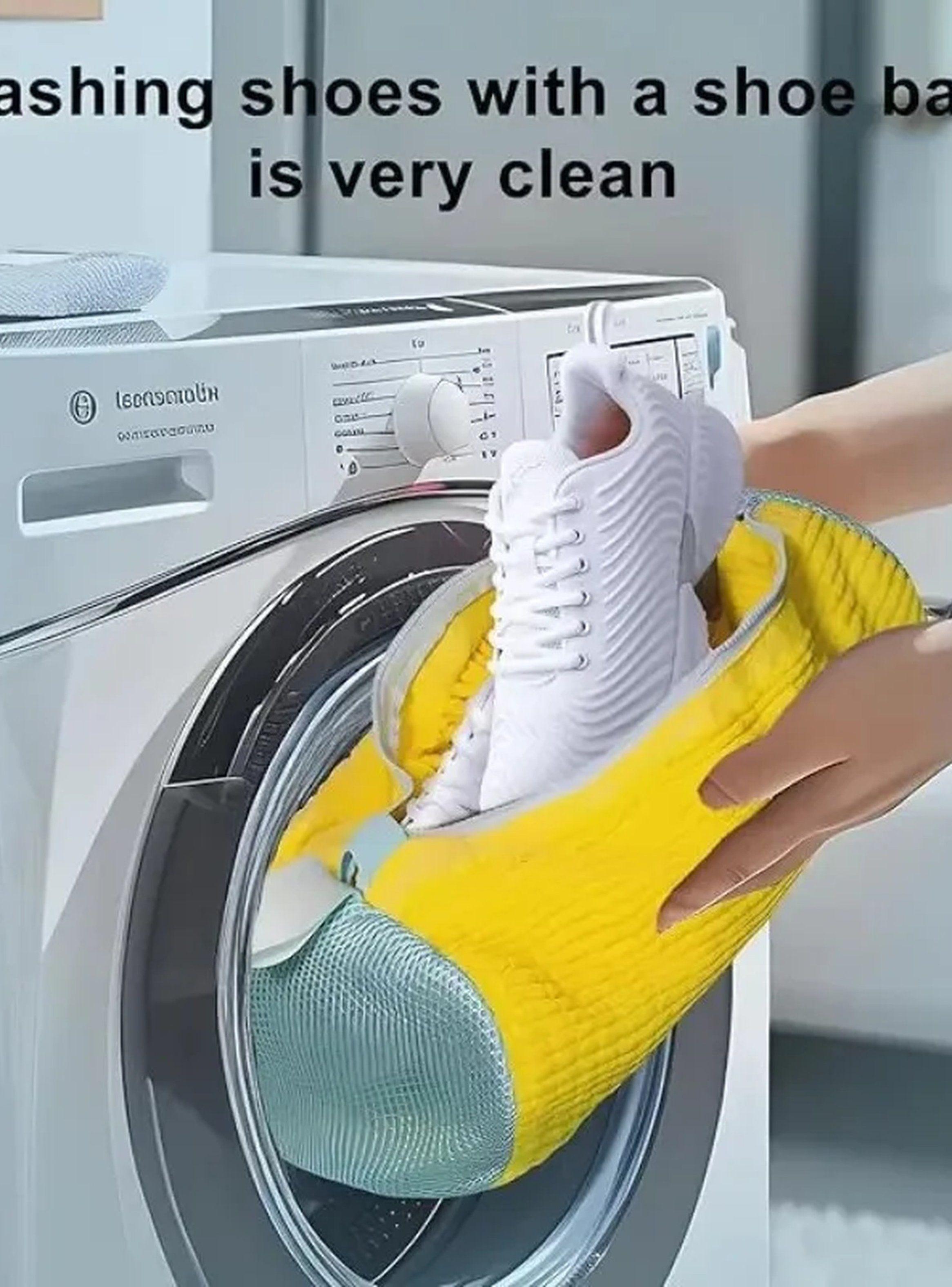 Bolsa Limpiadora de Zapatos Antideslizante 39cm Amarillo-3