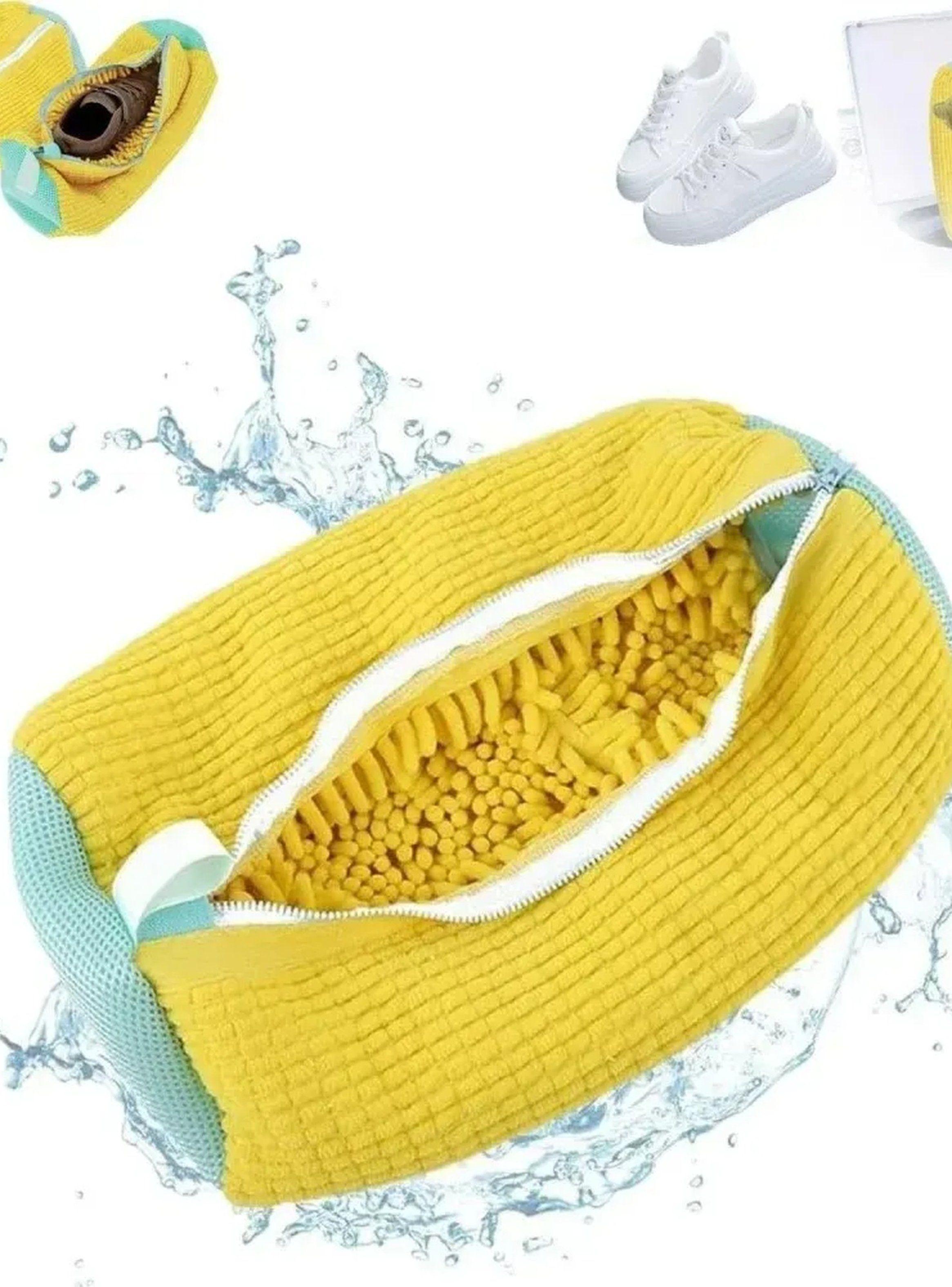 Bolsa Limpiadora de Zapatos Antideslizante 39cm Amarillo-8