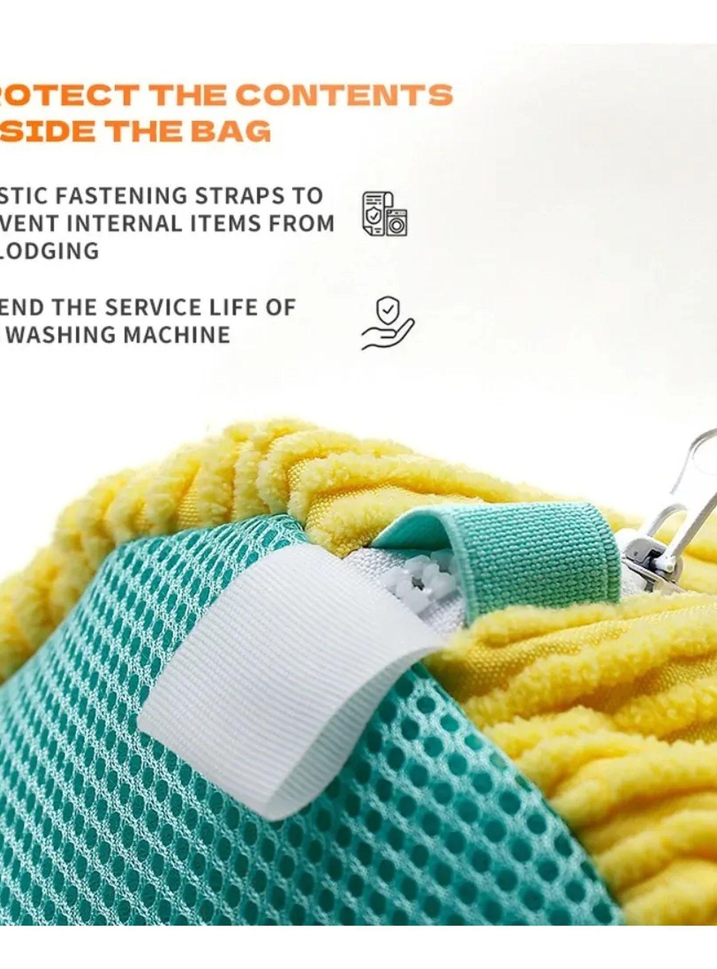 Bolsa Limpiadora de Zapatos Antideslizante 39cm Amarillo-9