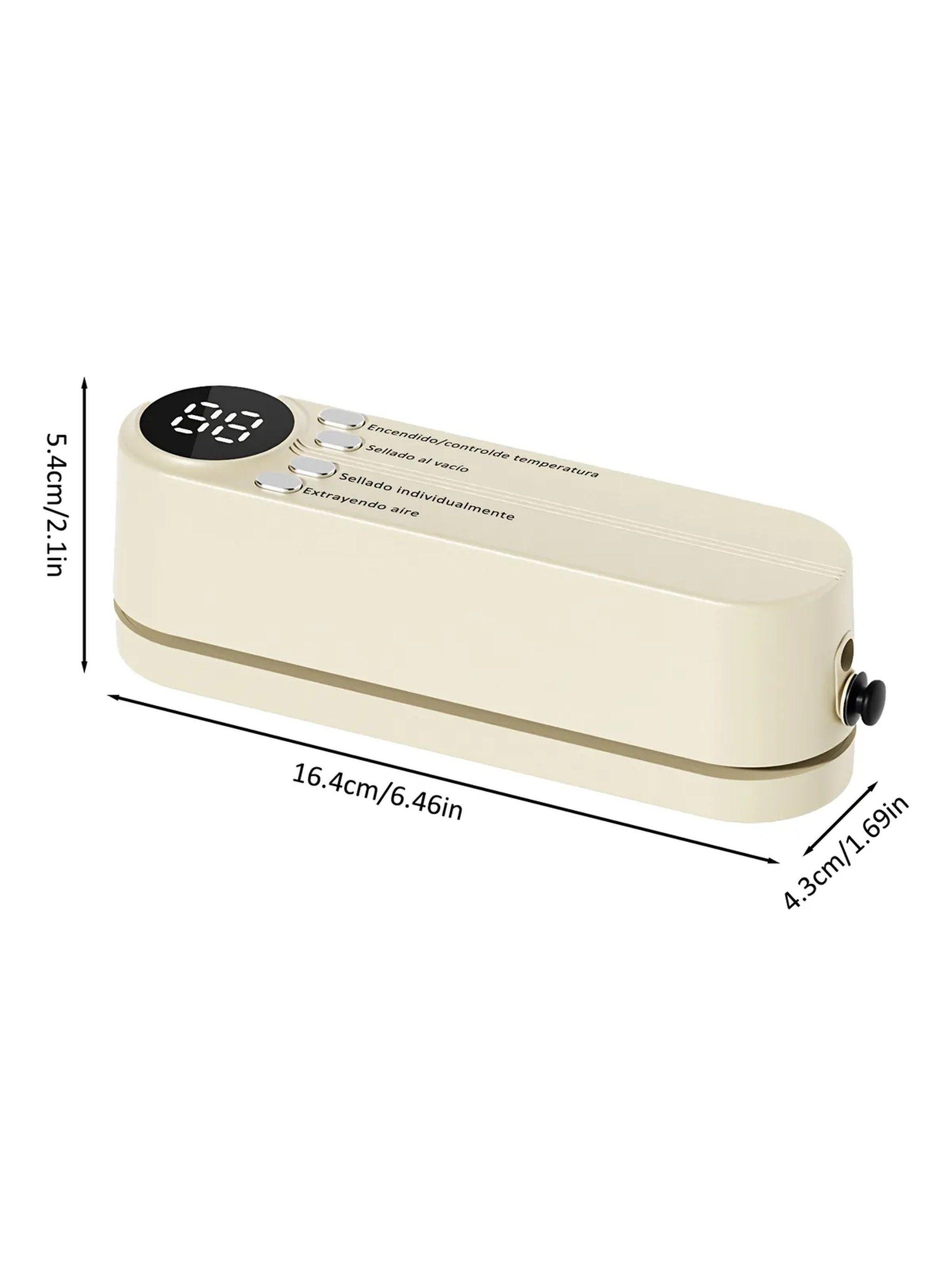 Sellador Al Vacío Multifuncional Portátil USB Alimentos y Bolsas | 3 Conectores-8