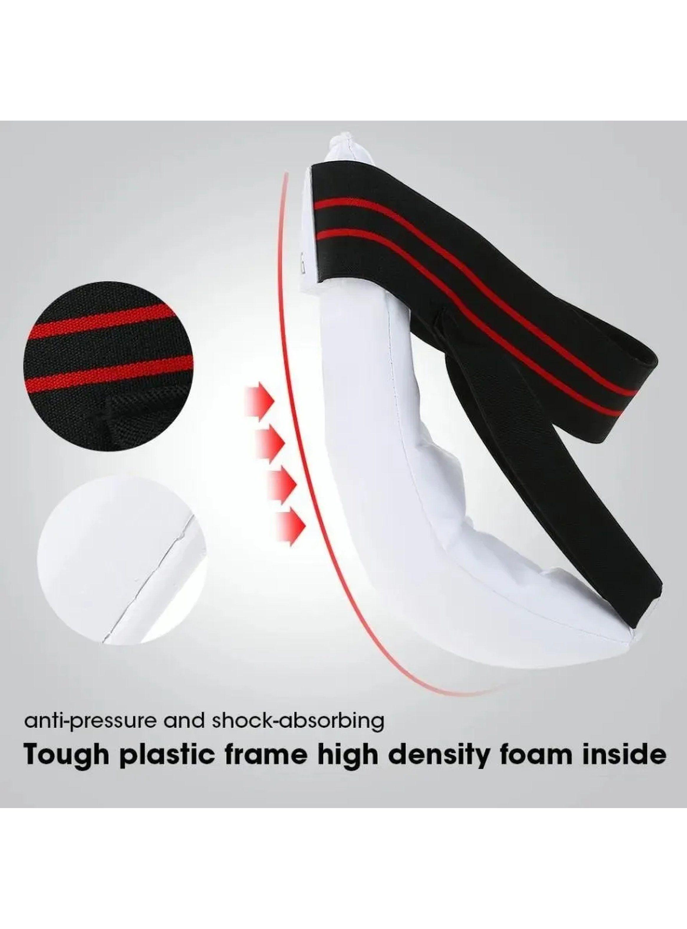Protector Deportivo Taekwondo Unisex Ajustable Blanca-3