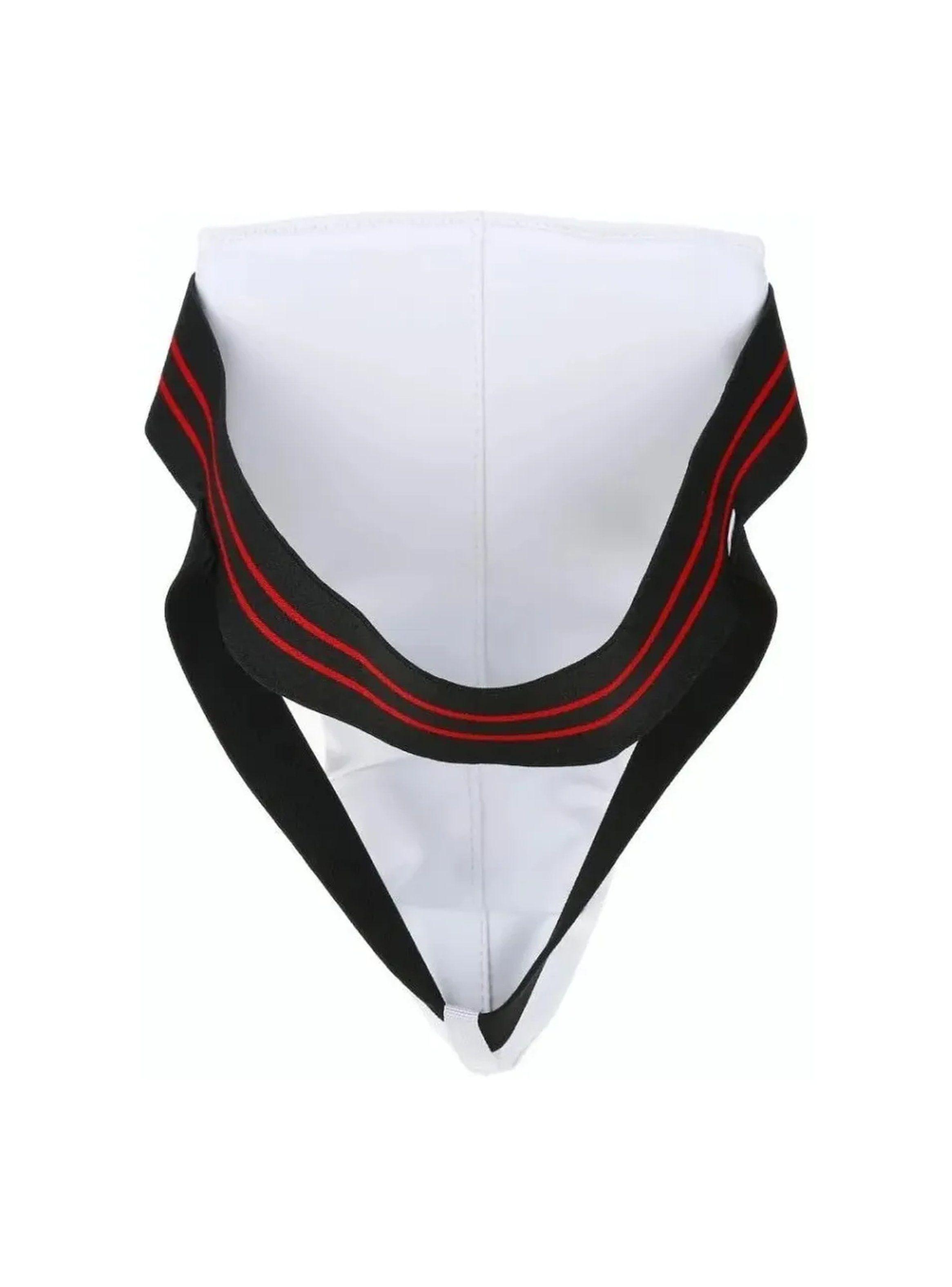 Protector Deportivo Taekwondo Unisex Ajustable Blanca-6