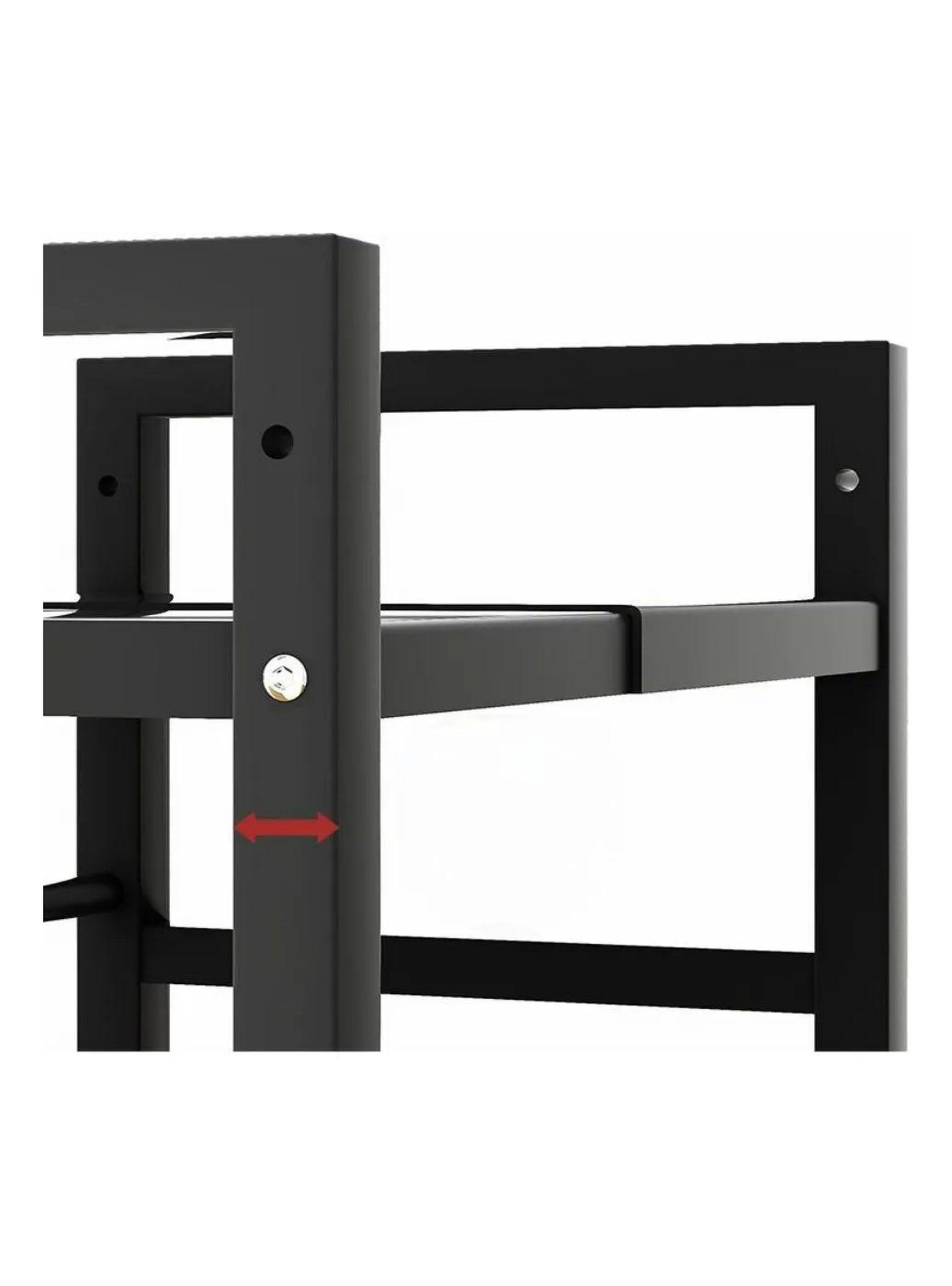 Estante de Almacenamiento Ajustable Metálico para Cocina 3 Niveles 78x66x33 cm-7