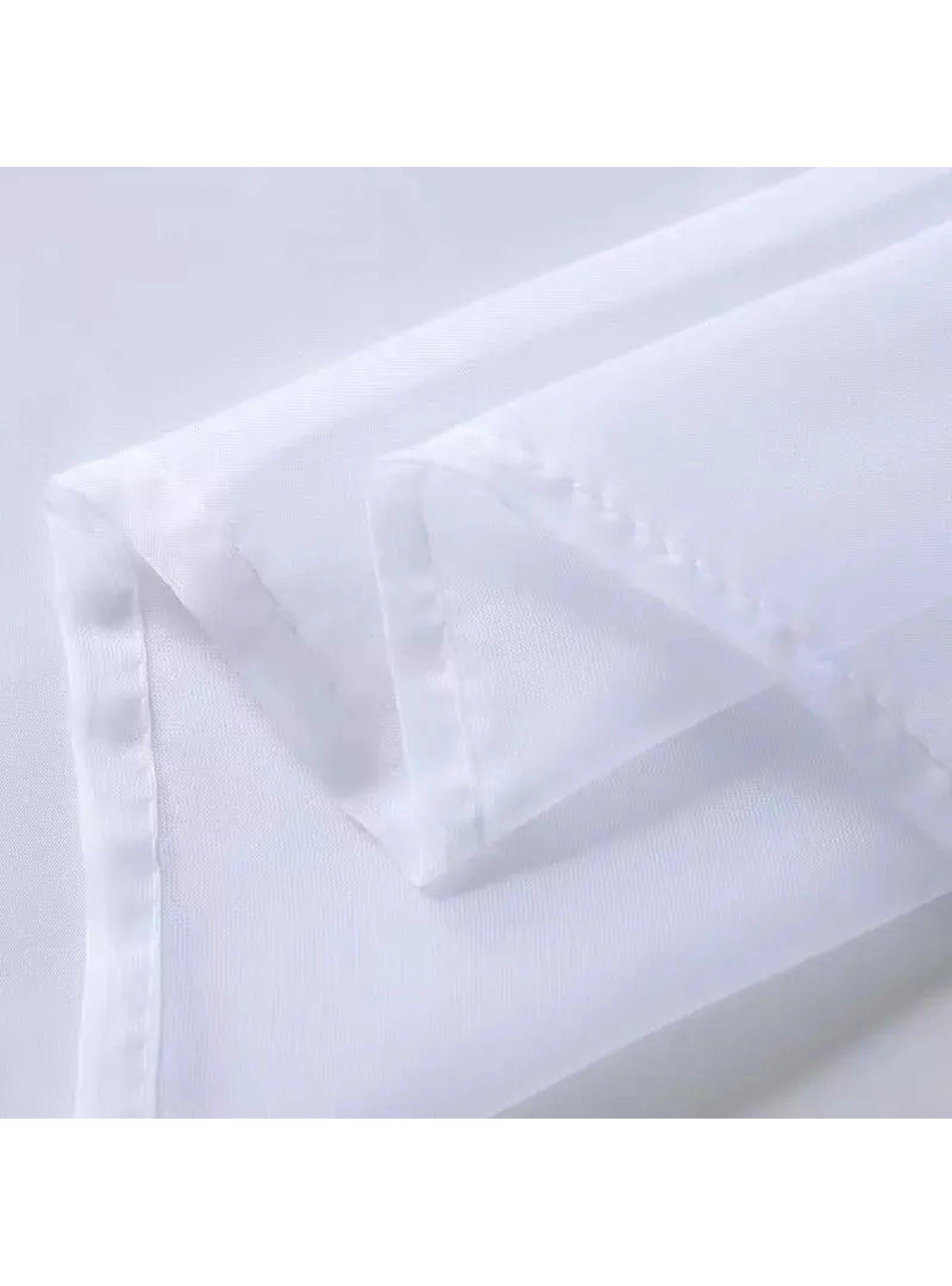 Cortinas Transparentes De Tela Blanca Ligeras-2