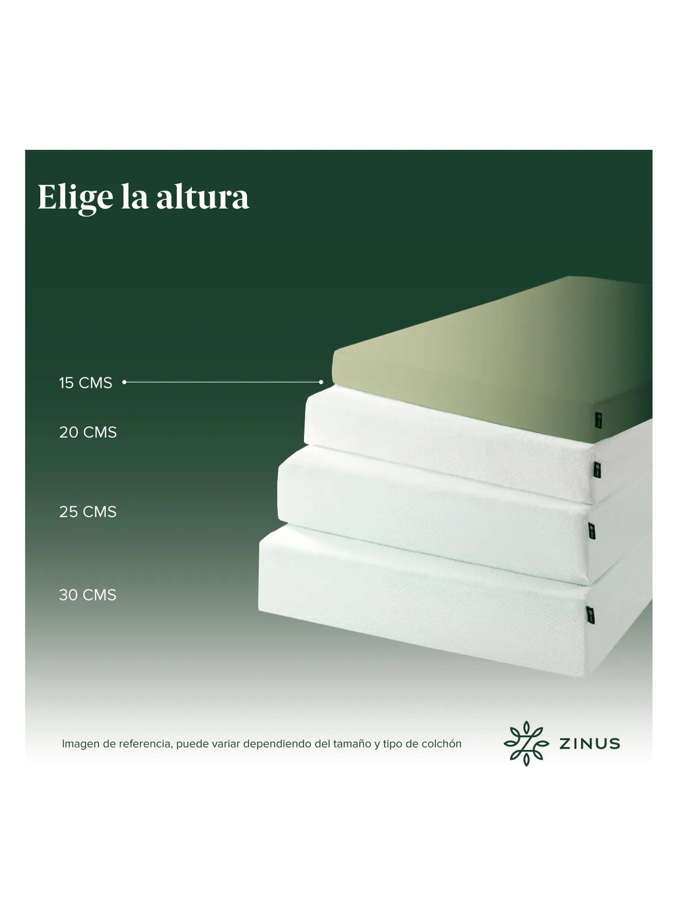 Colchón De Espuma Viscoelástica 1 Plaza 190x90 Cm-6