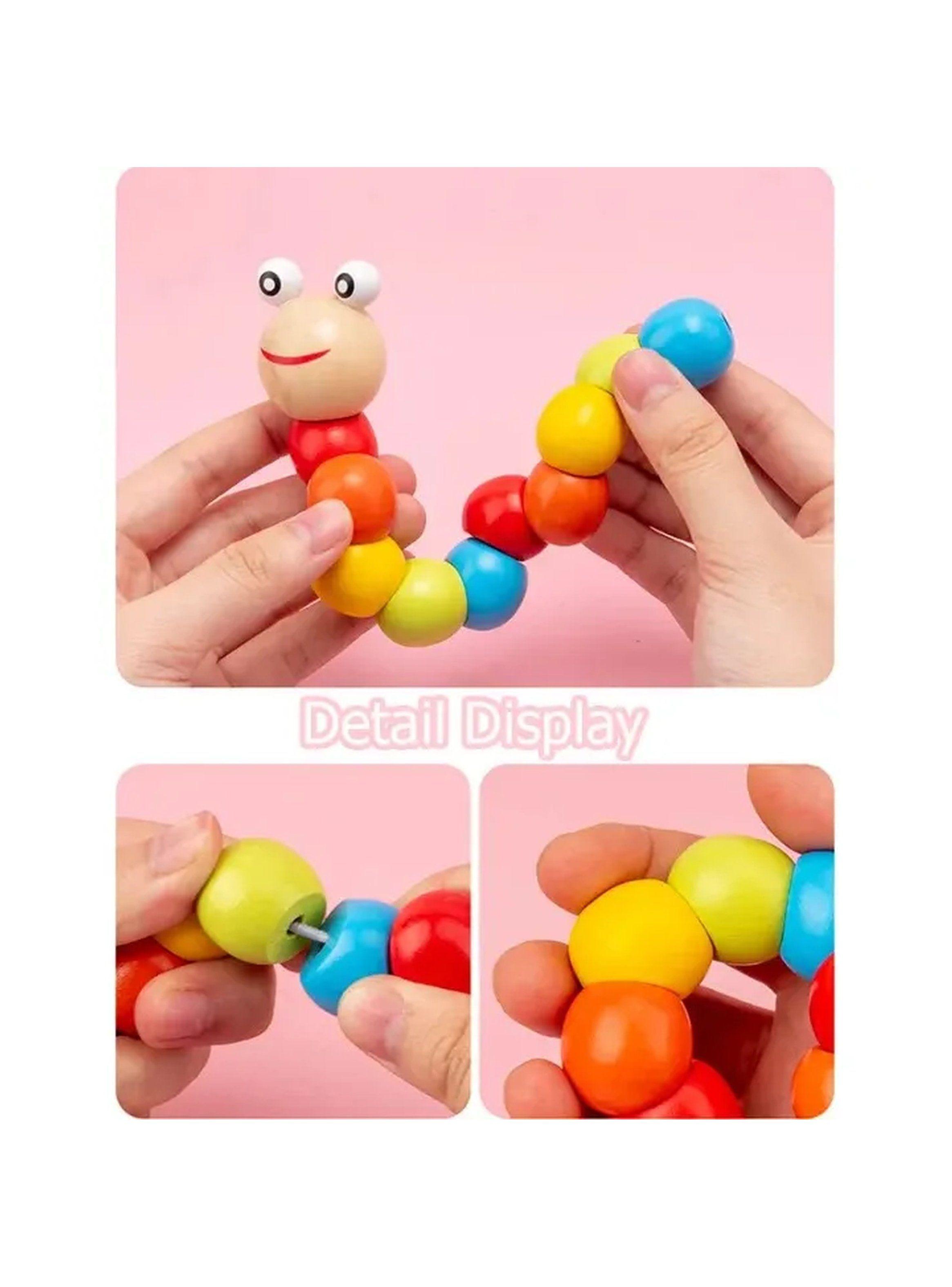 Set de Juguetes de Madera Educativos para Niños | Multicolor-7