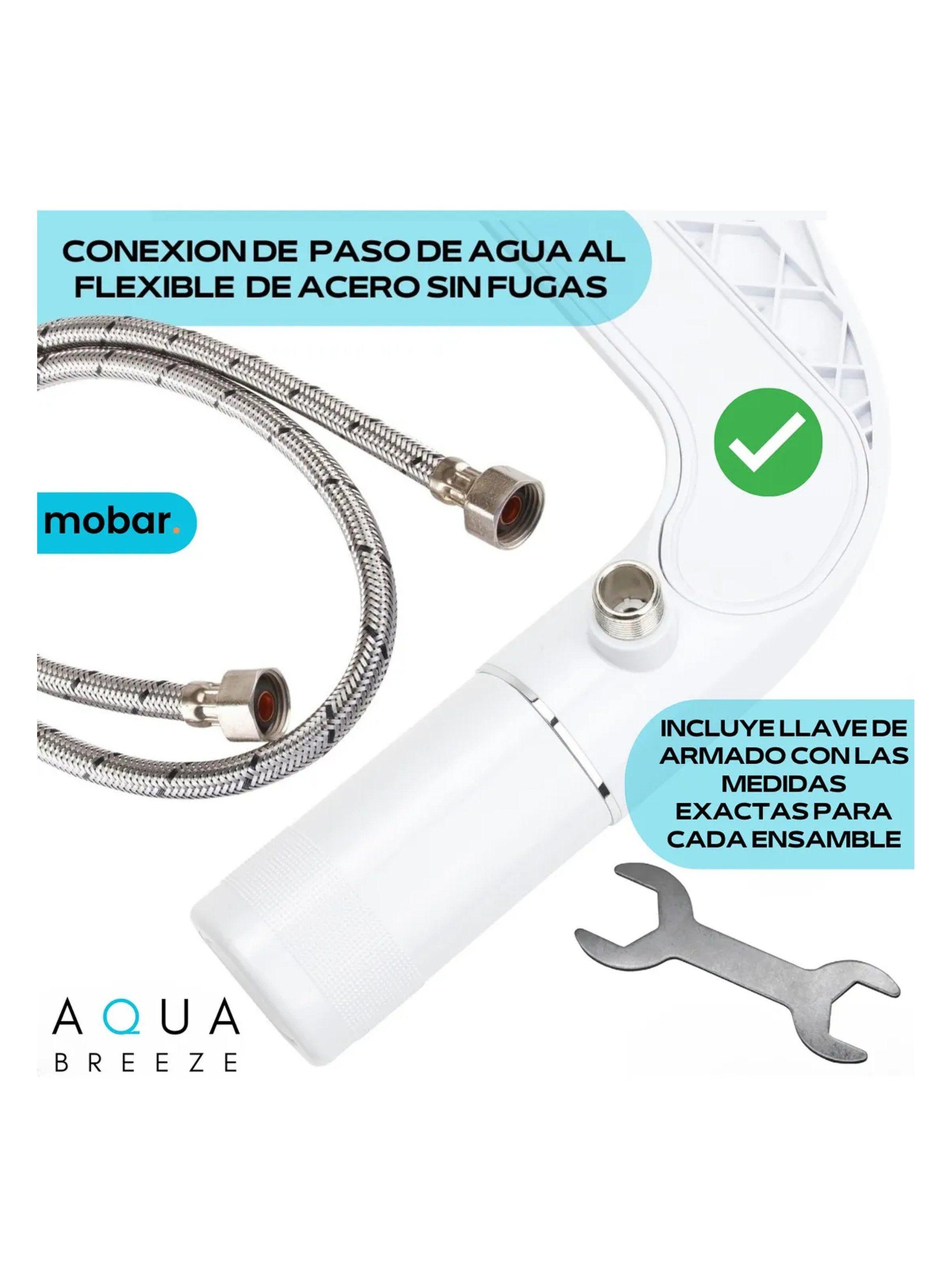 Bidet para WC/Inodoro Tres Modos de Limpieza Compatibilidad Universal-4