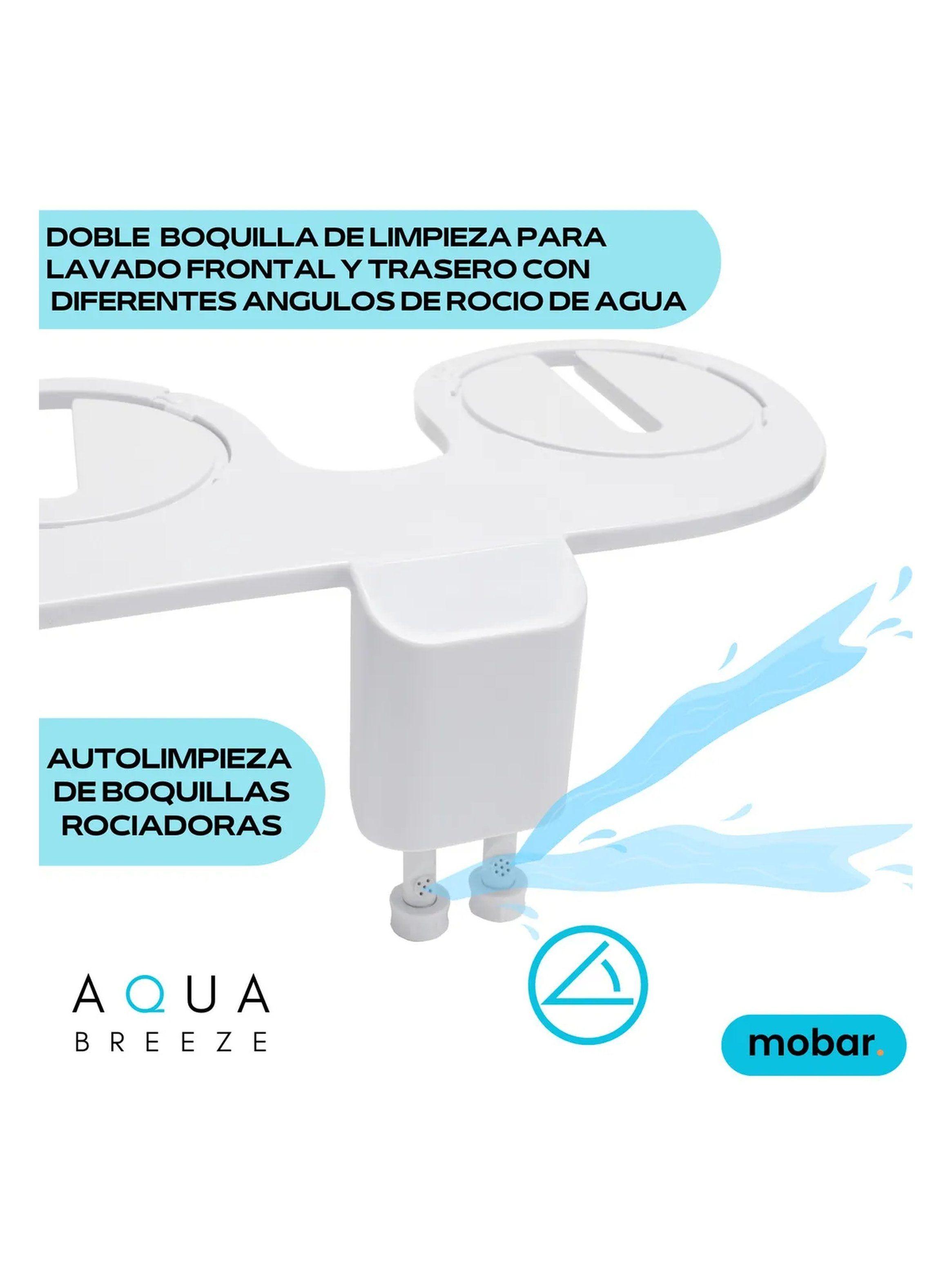 Bidet para WC/Inodoro Tres Modos de Limpieza Compatibilidad Universal-6