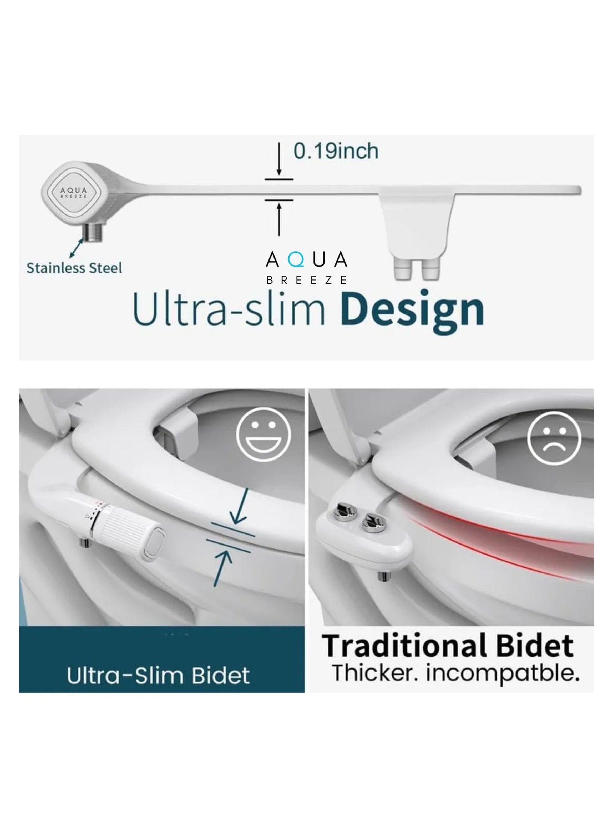 Bidet para WC/Inodoro Tres Modos de Limpieza Compatibilidad Universal-7
