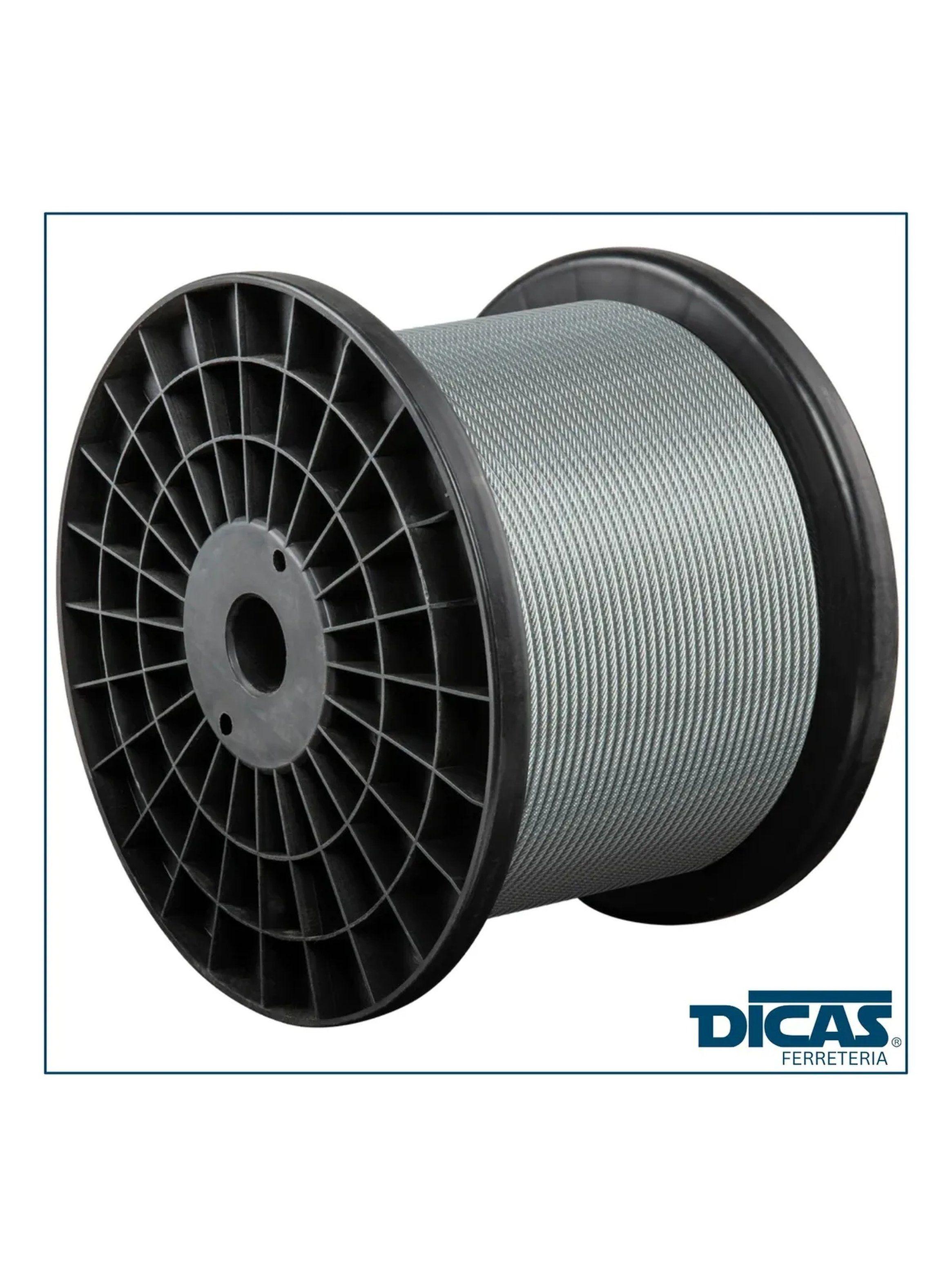 Cable de Acero Galvanizado 5mm Rollo Industrial-2