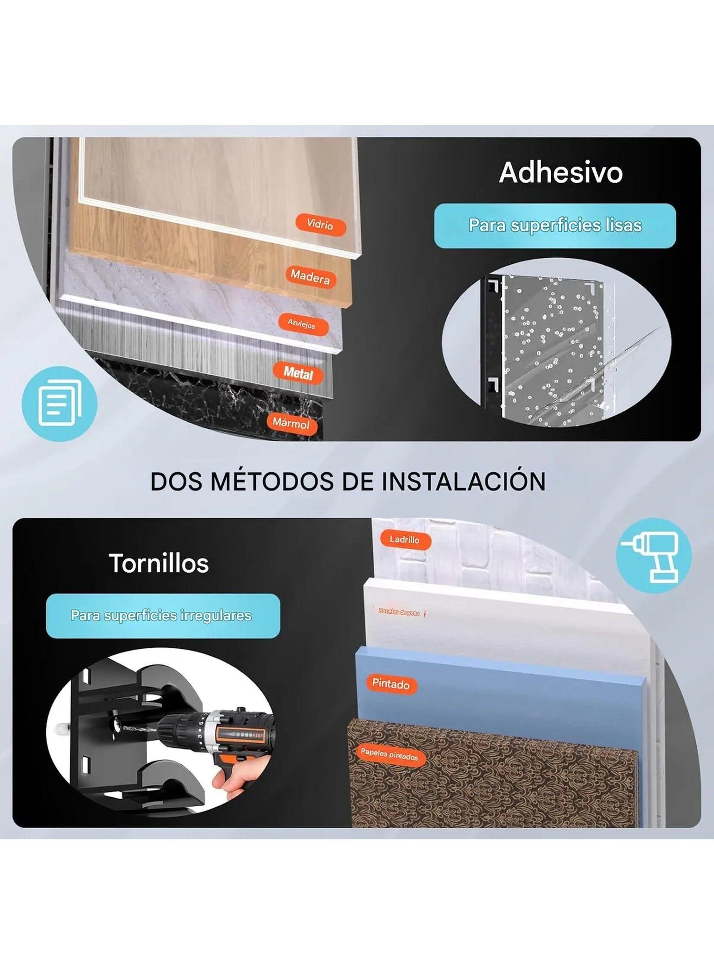 Organizador de Sombreros con Soporte Curvo de Metal 20 Capacidad Vertical-4