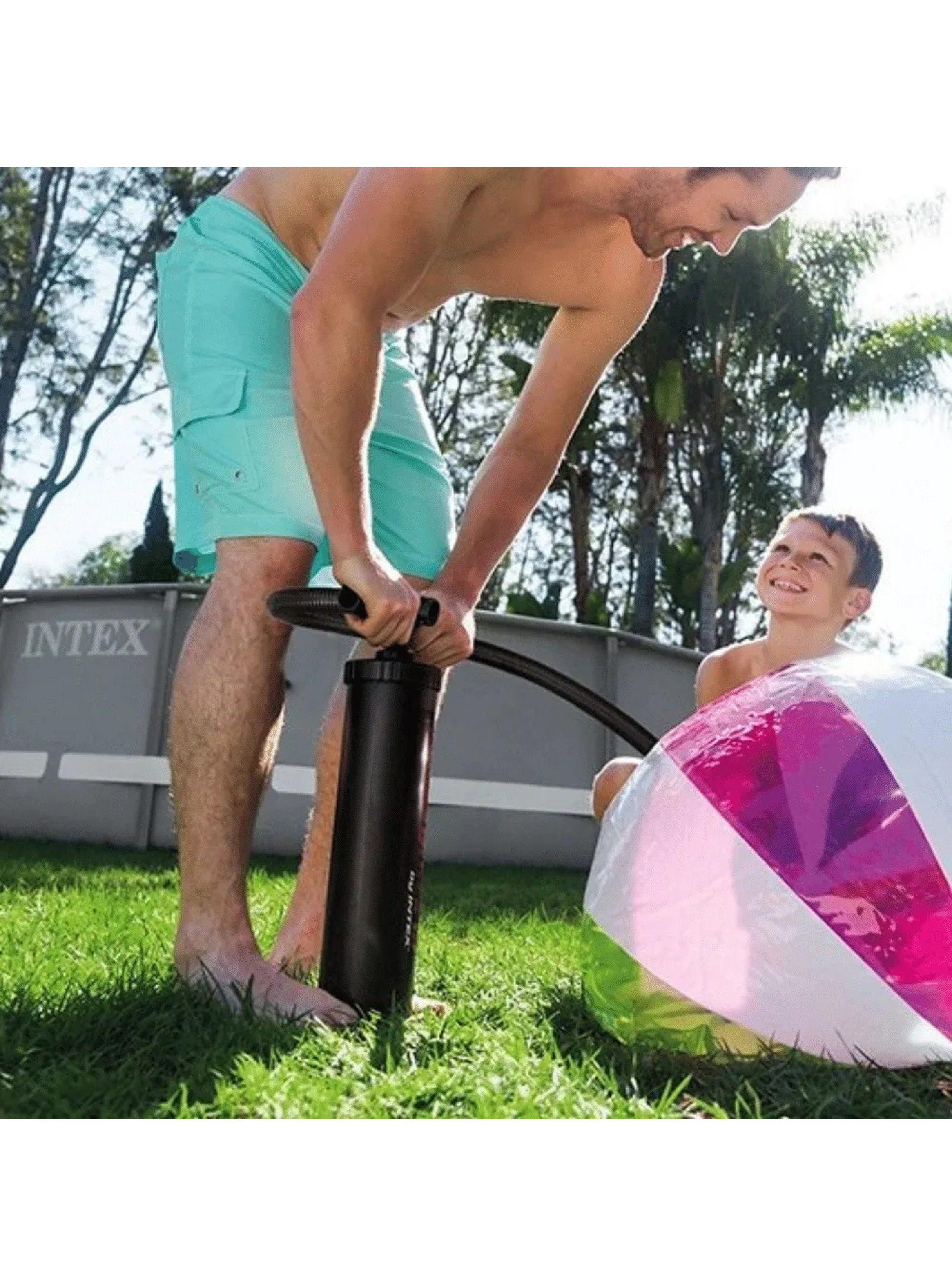 Bomba de Aire Manual Doble Acción Compatibilidad Universal-3