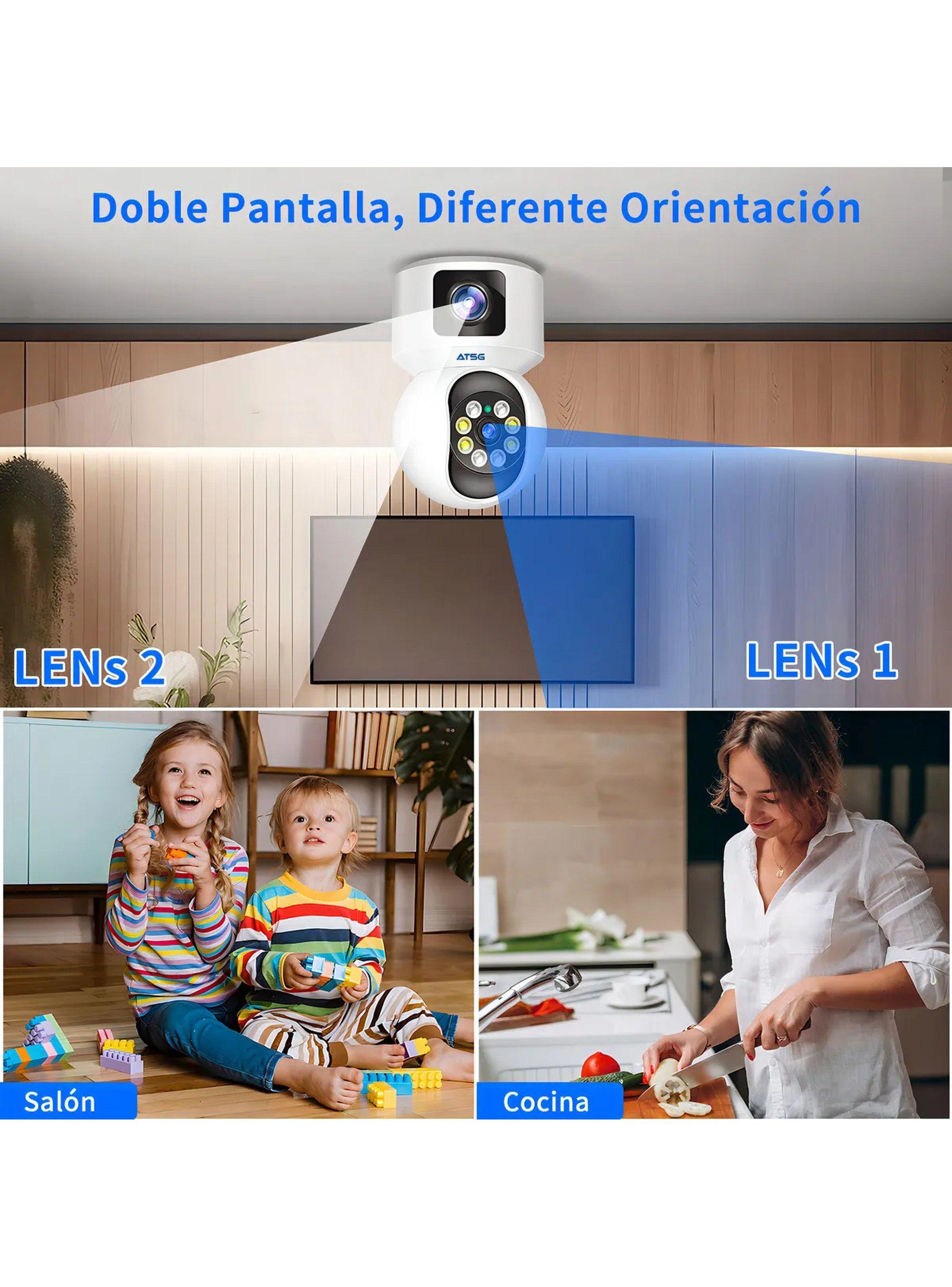 Cámara de Vigilancia Inteligente WiFi 8MP Visión Nocturna-3