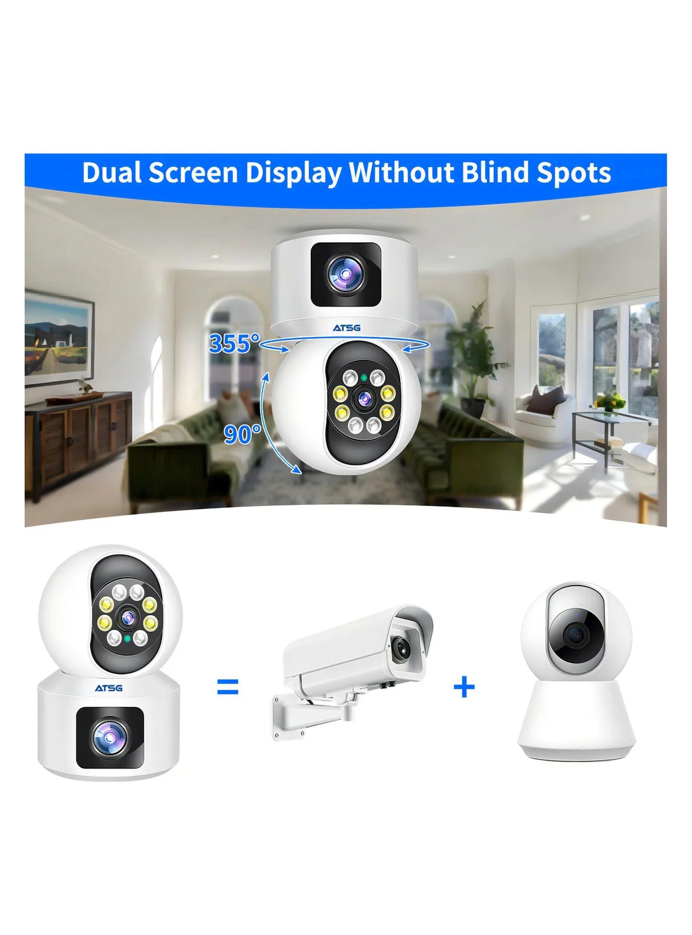 Cámara de Vigilancia Inteligente WiFi 8MP Visión Nocturna-4