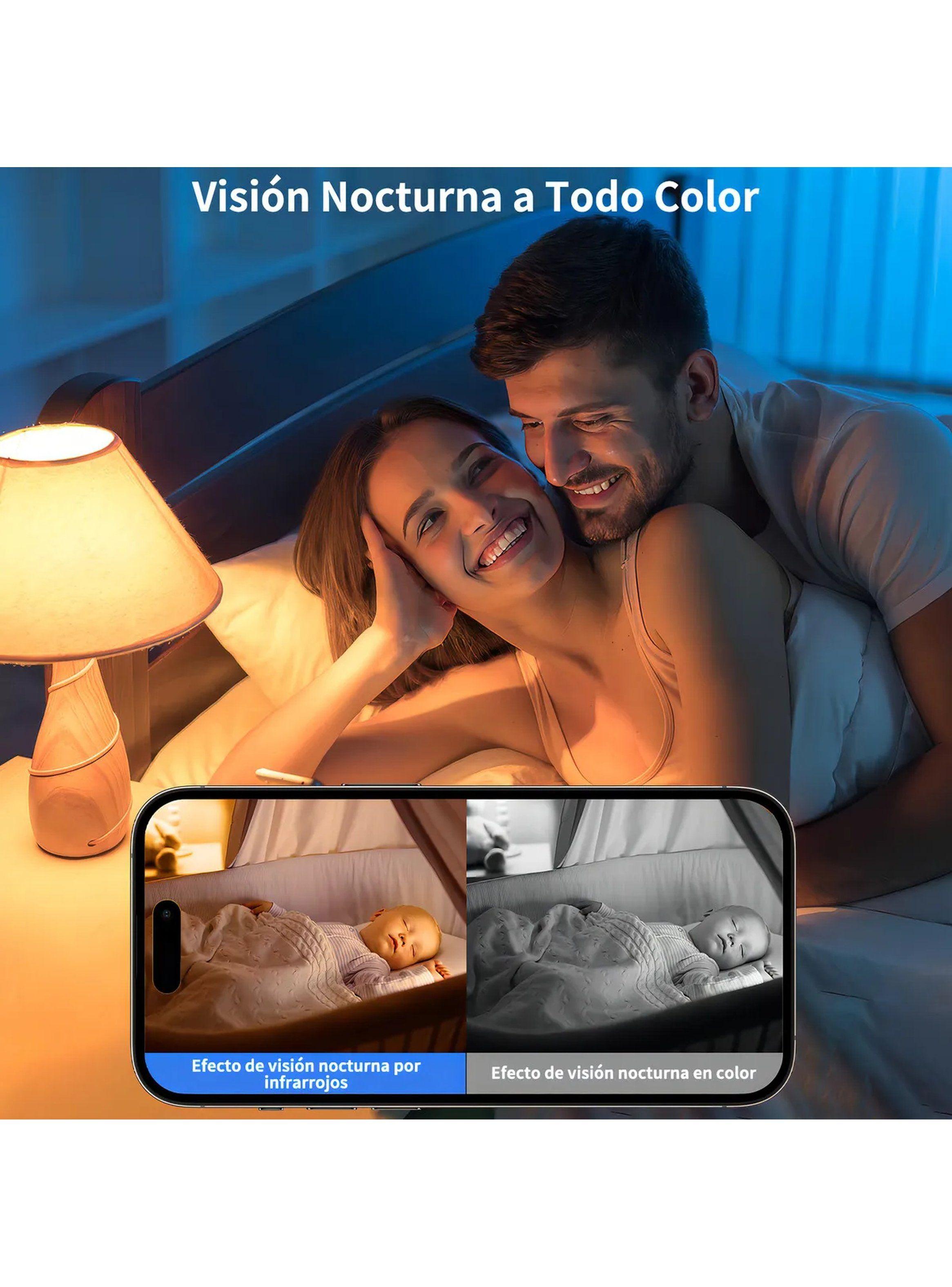 Cámara de Vigilancia Inteligente WiFi 8MP Visión Nocturna-7