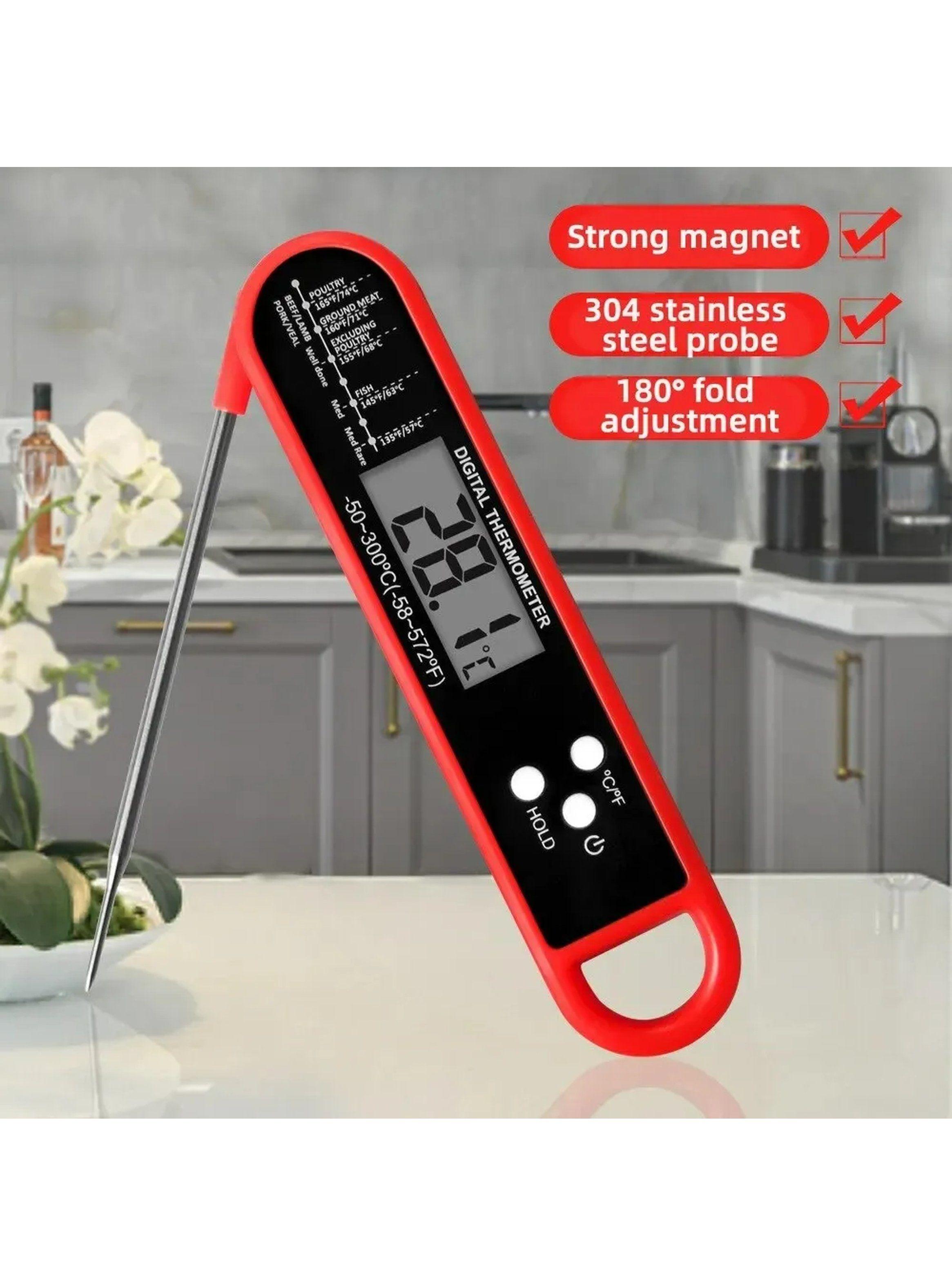 Termómetro Digital de Cocina Sonda Larga Rango -58°F a 572°F-5