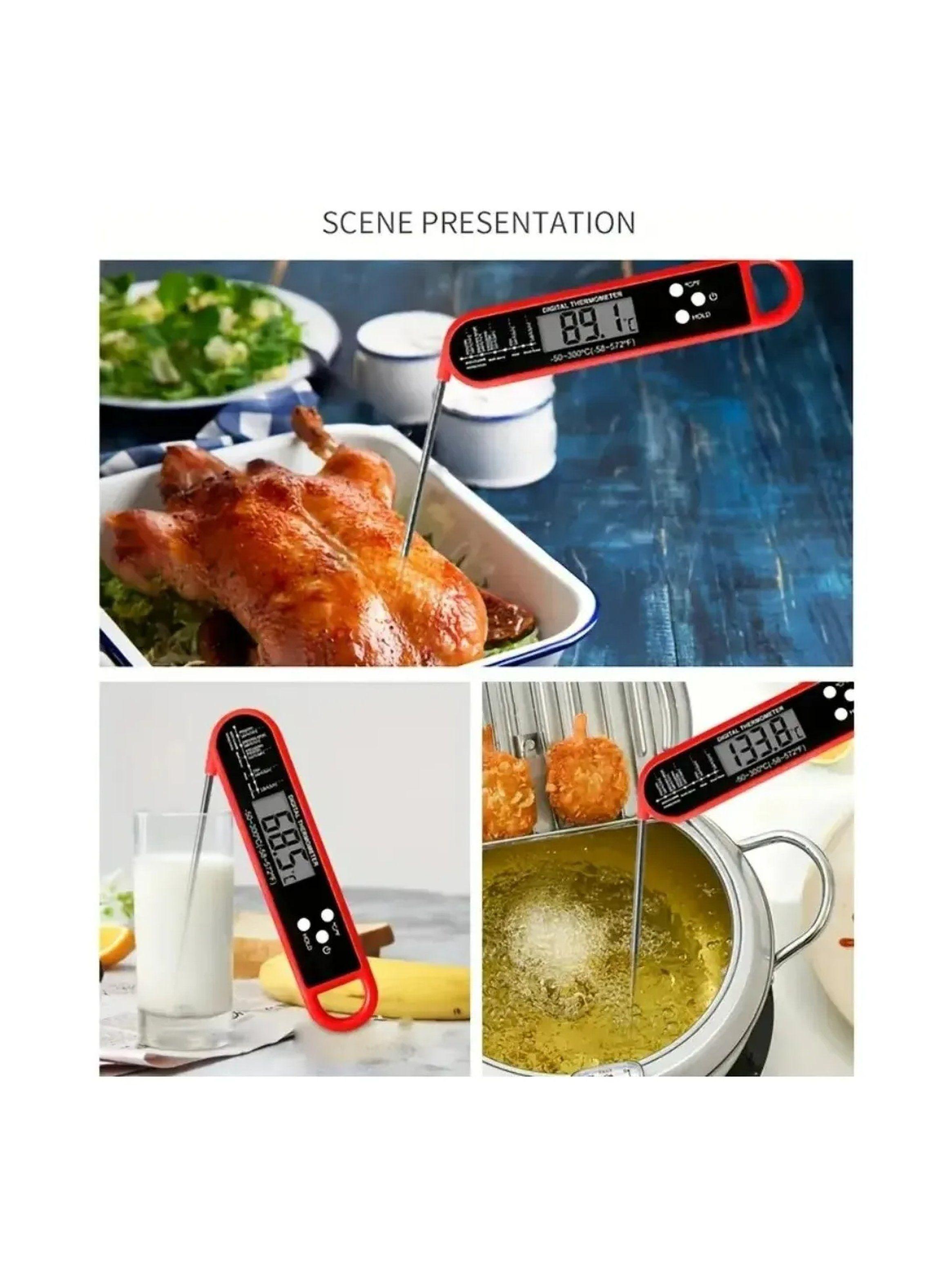 Termómetro Digital de Cocina Sonda Larga Rango -58°F a 572°F-7