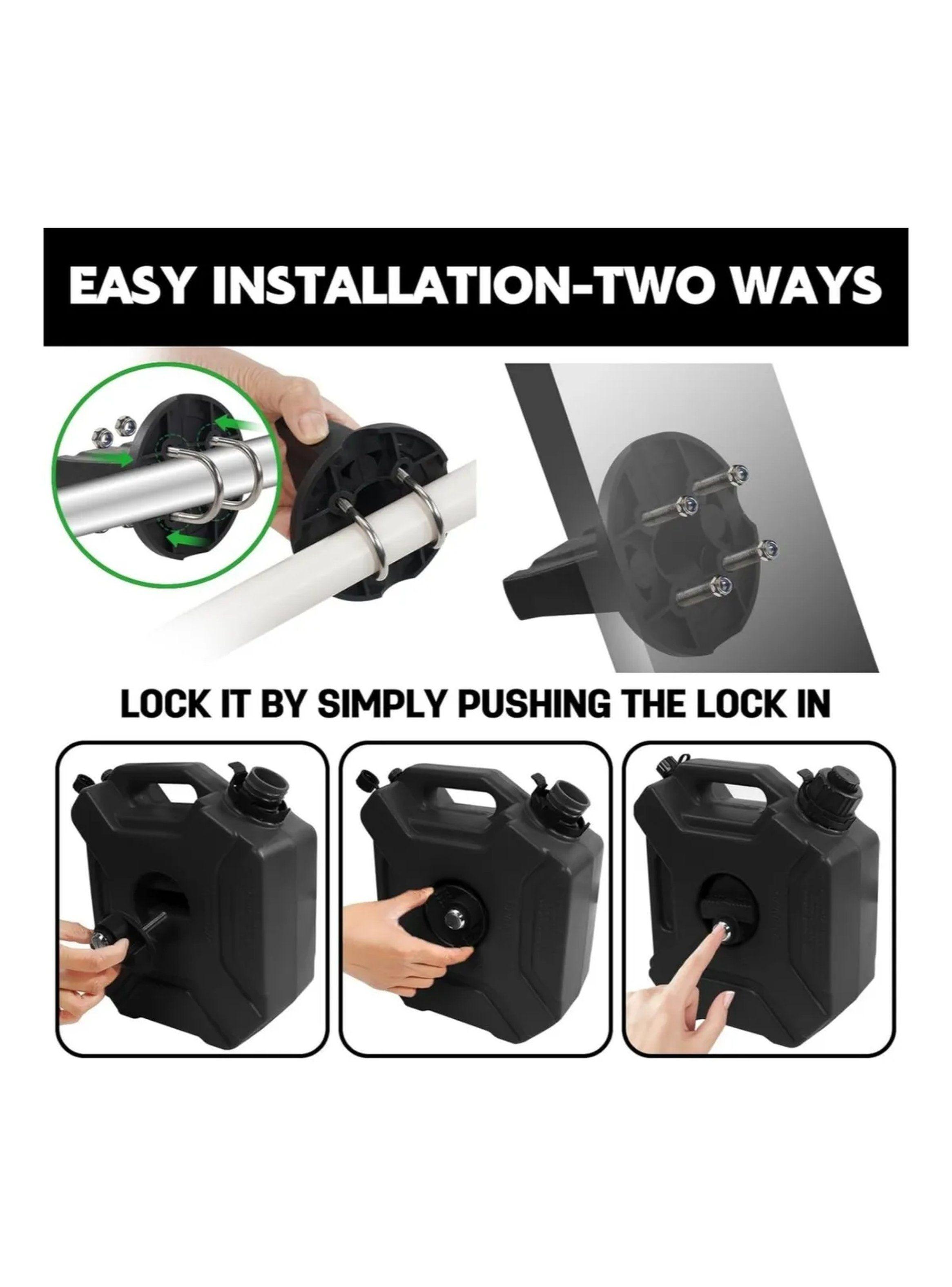 Bidón de Gasolina 5L Automático para SUV, Moto, ATV y Autos-4