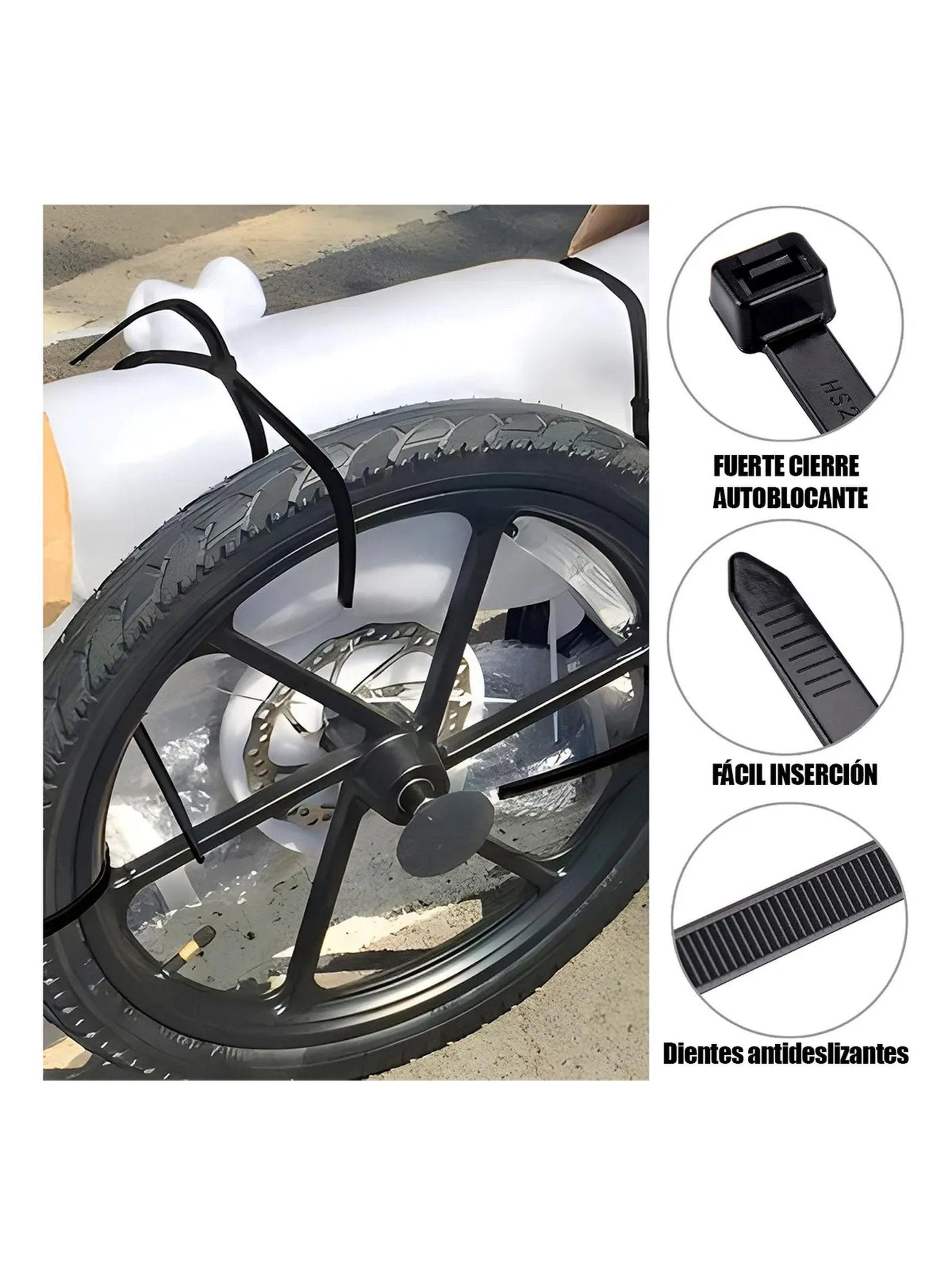 Cintas de Nylon para Cable Organización 40CM Negro-4
