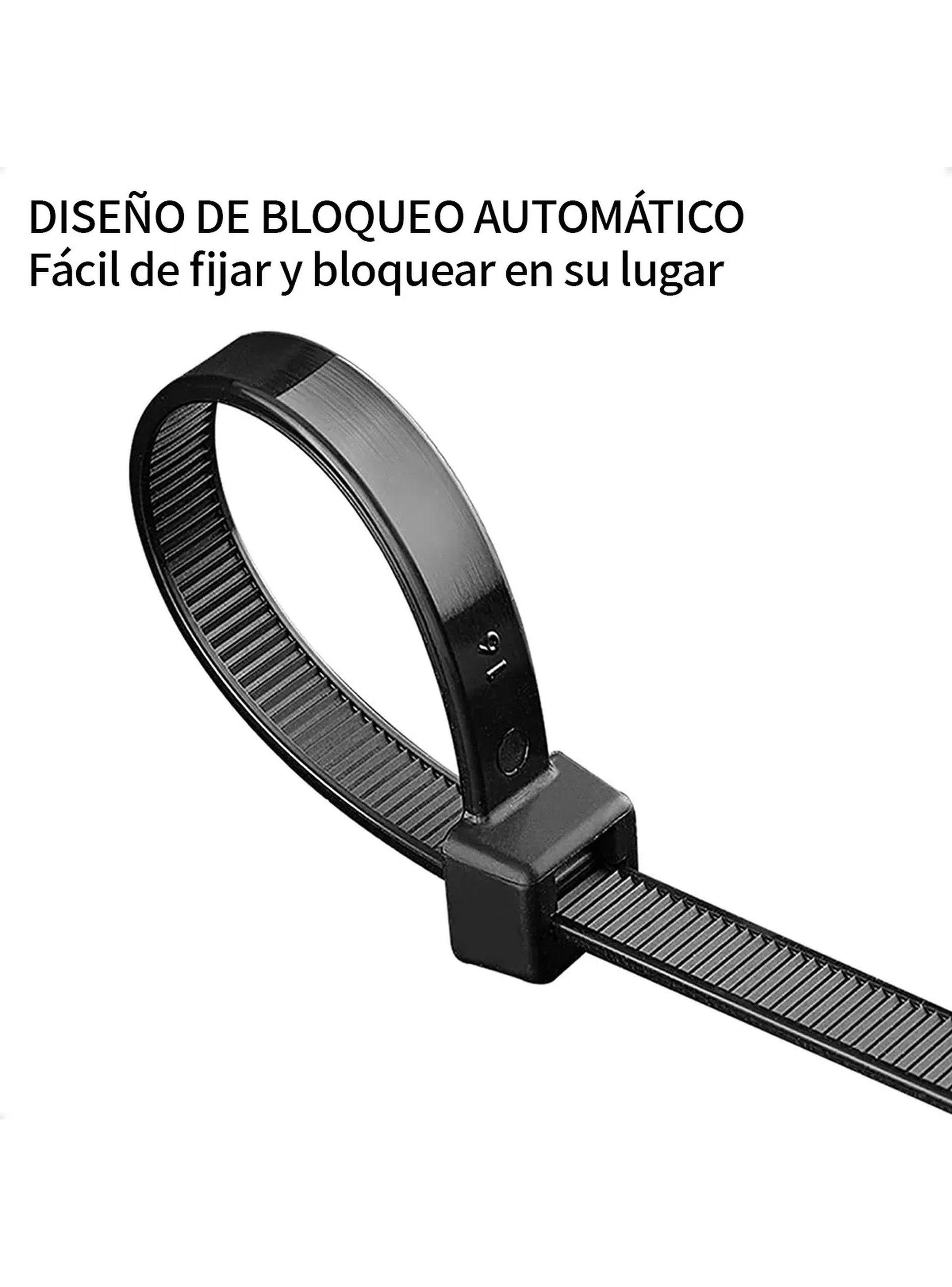 Cintas de Nylon para Cable Organización 40CM Negro-7