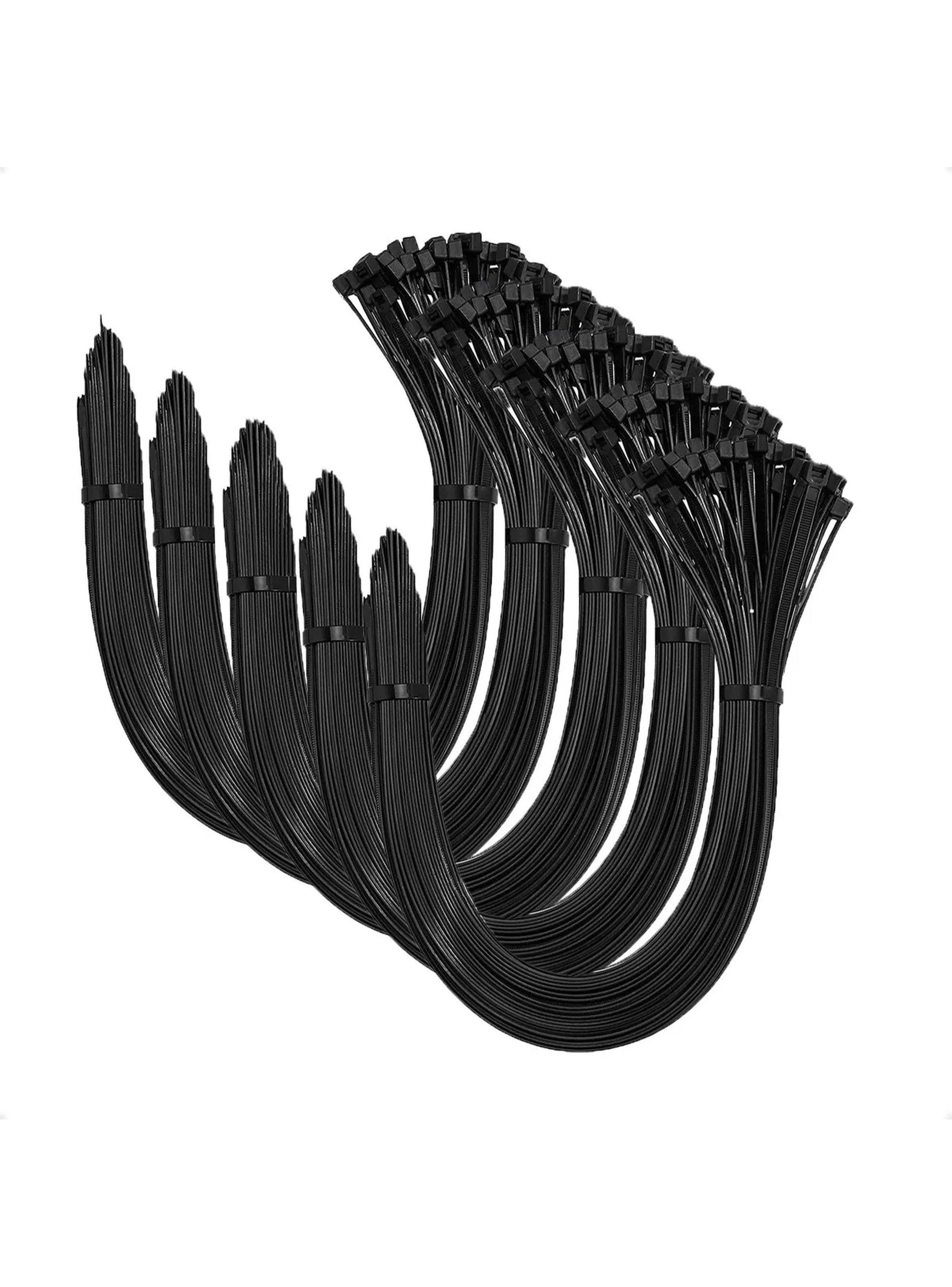 Cintas de Nylon para Cable Organización 40CM Negro-9