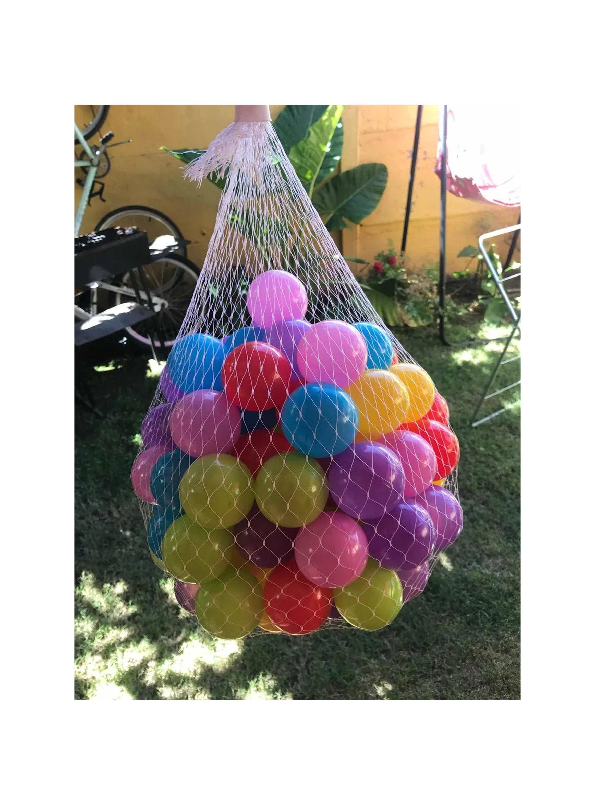 Pelotas Plásticas Multicolor para Niños Sin BPA 100 Unidades-3