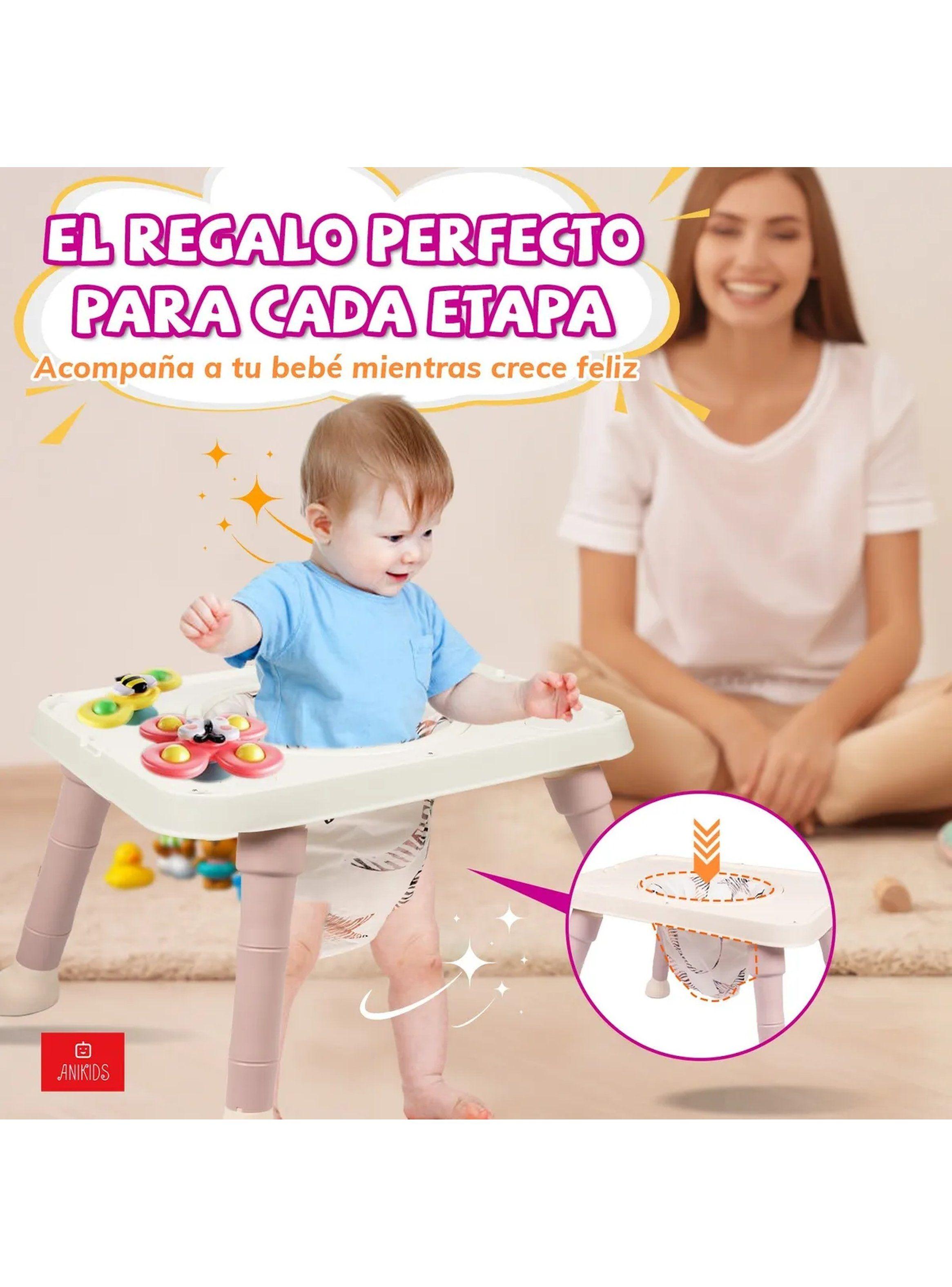 Silla de Comer Multifuncional para Bebé 7 en 1 Ajustable Seguridad 5 Puntos-7
