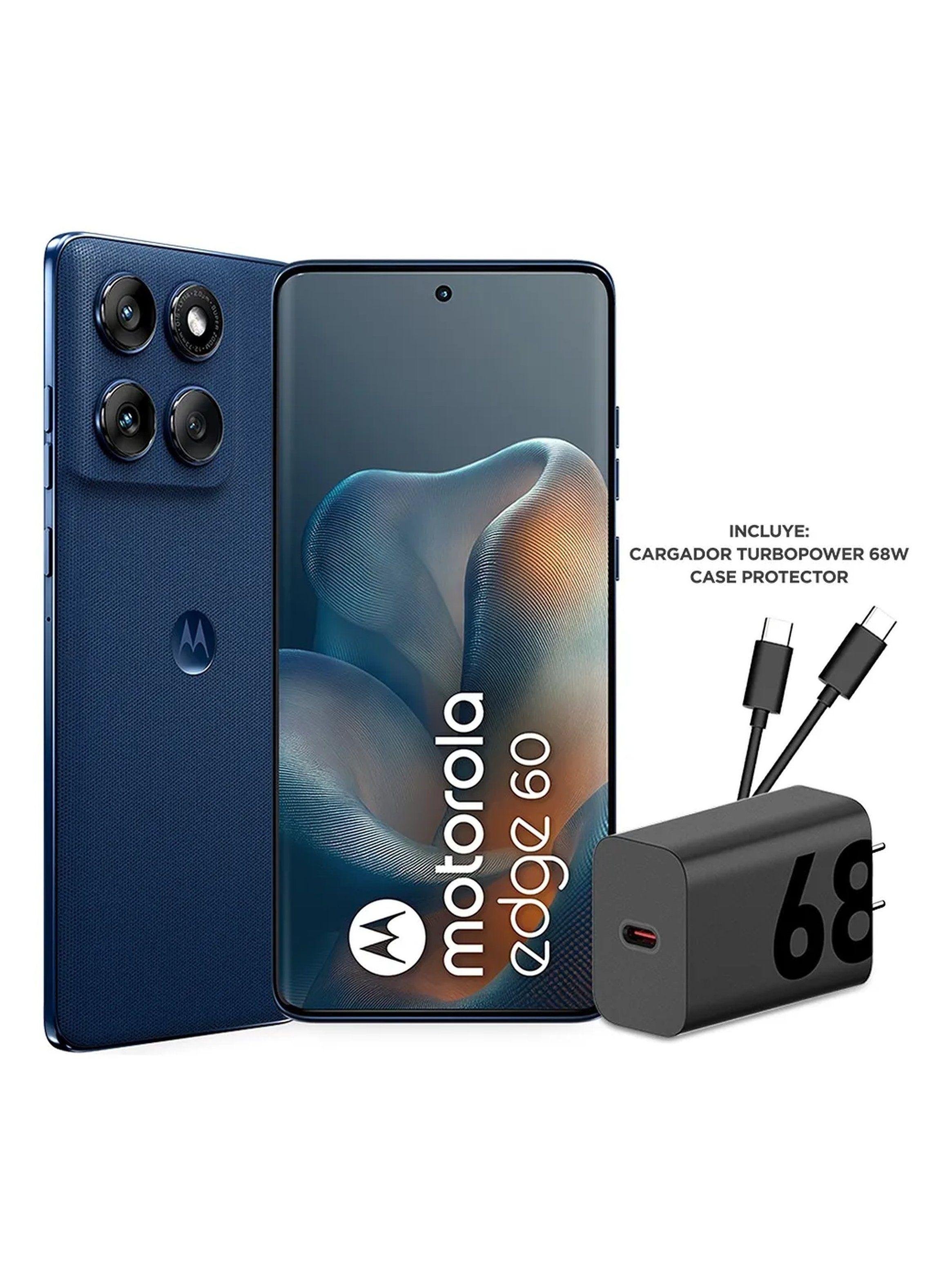 Smartphone Motorola Edge 60 256GB Azul Medianoche 2023-0