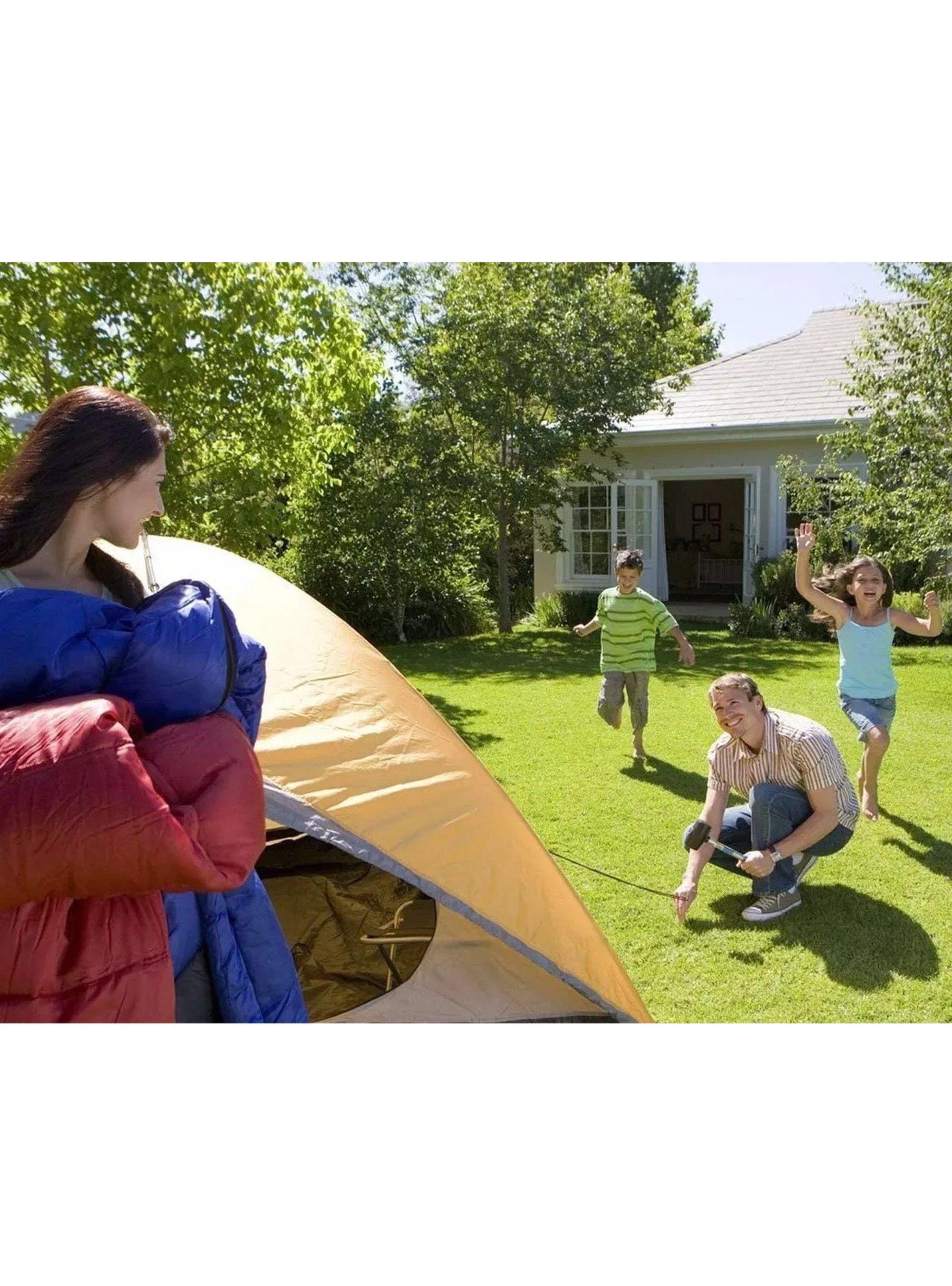 Estacas de Acero para Camping 18cm Puntas Afiladas Multipropósito-7